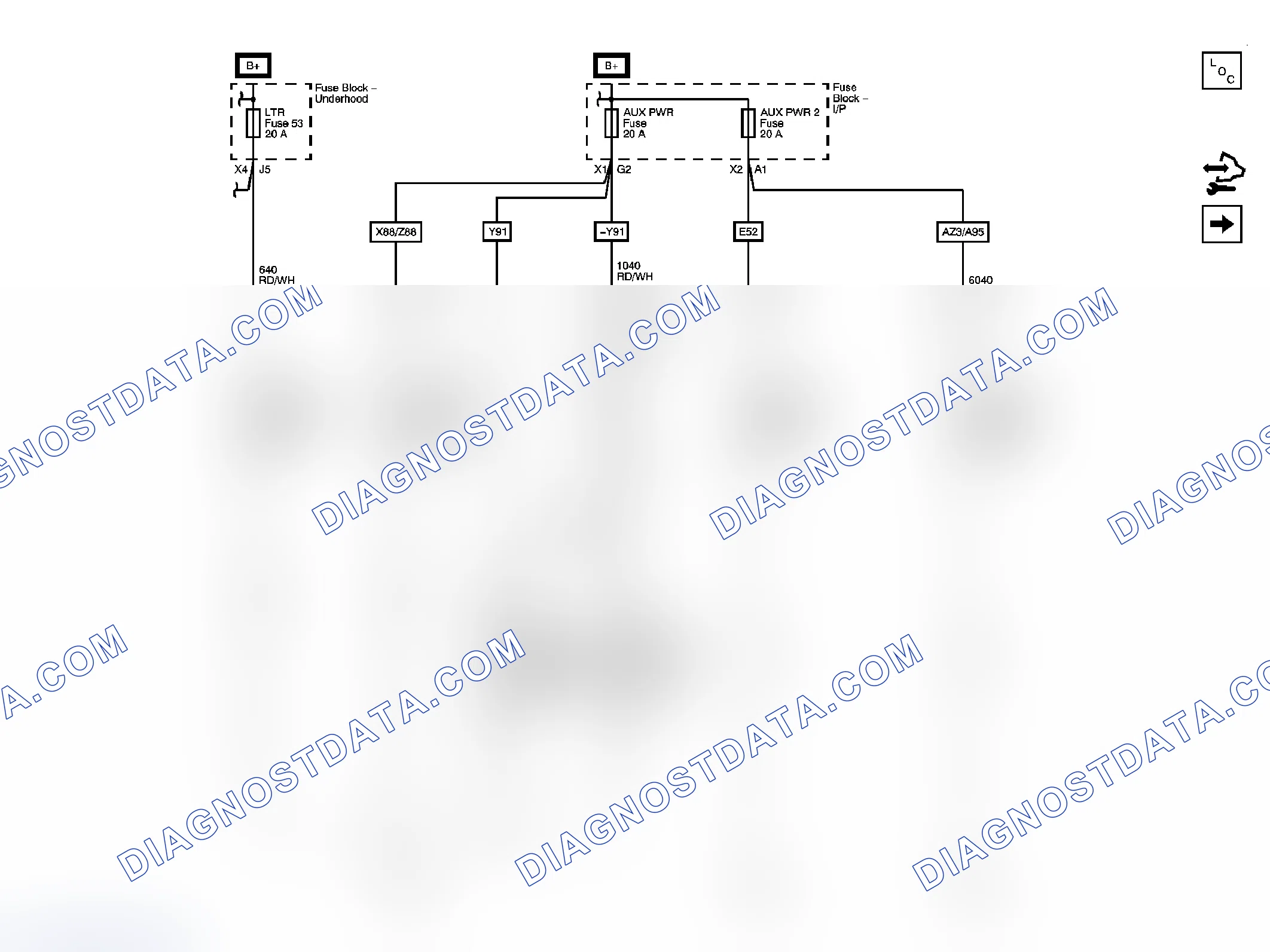 Scheme 40: Cigar Lighter/Power Outlet Schematics