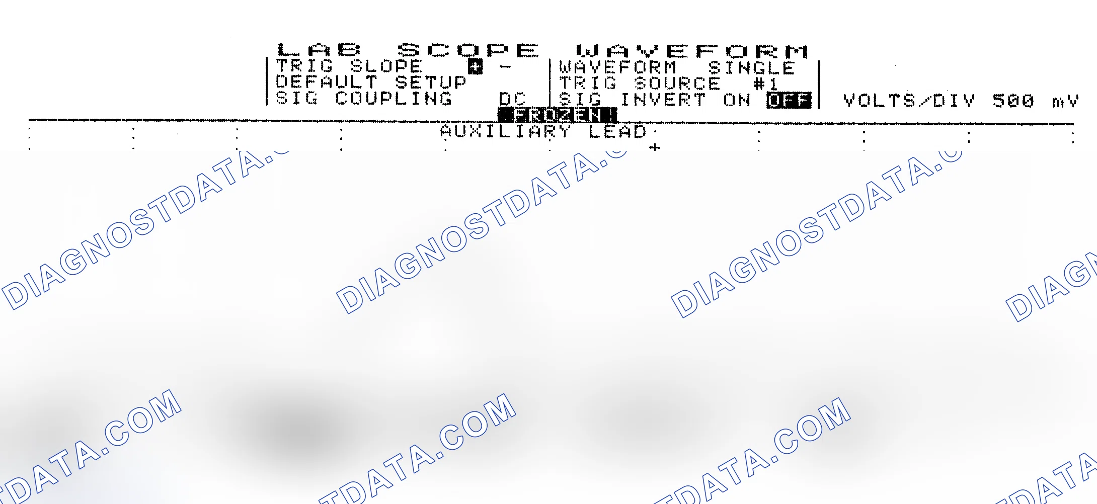 Scheme 10: Single Injector w/Excessive Current Flow - Current Pattern