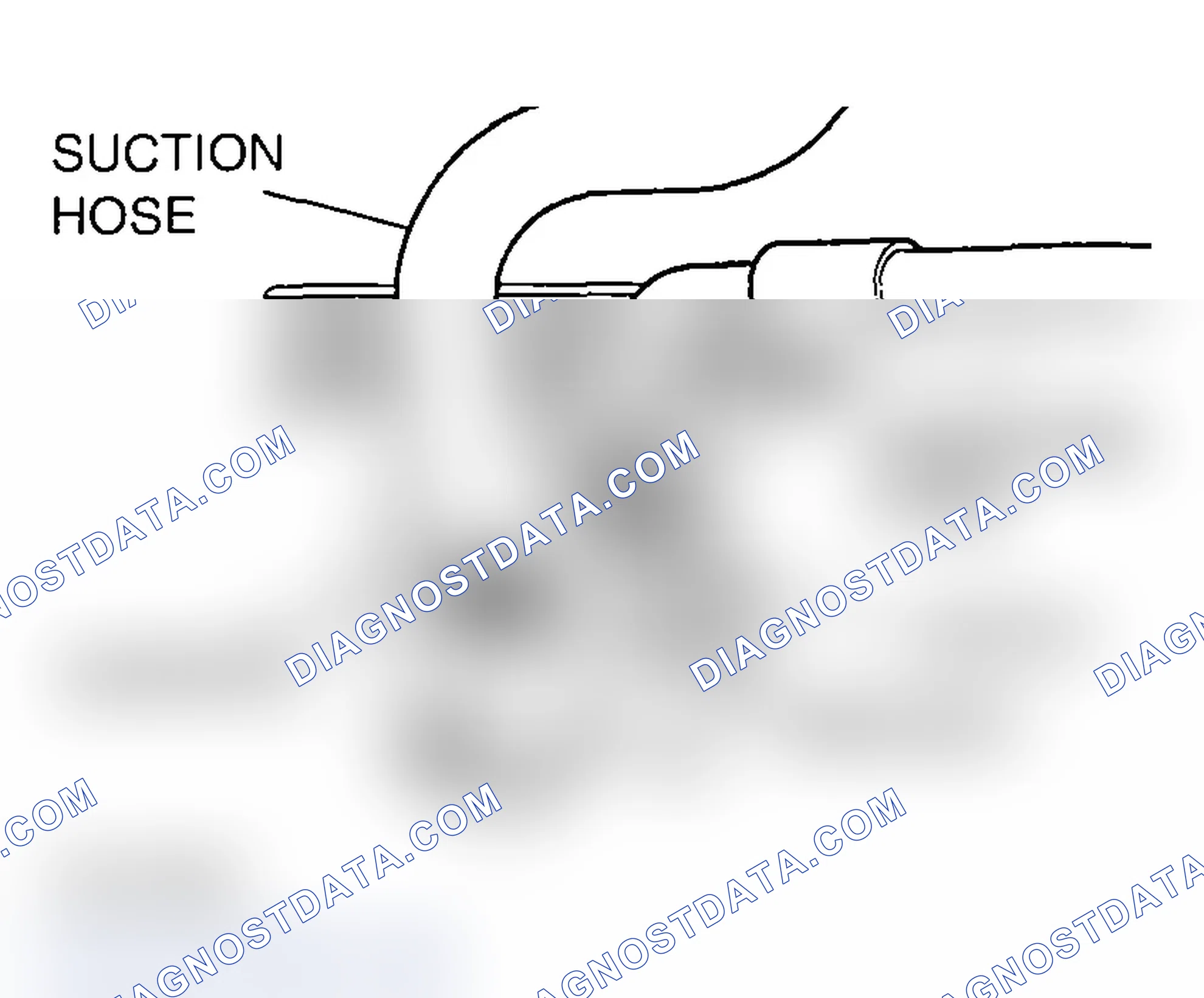 Scheme 273: >> B << PRESSURE HOSE/SUCTION HOSE INSTALLATION
