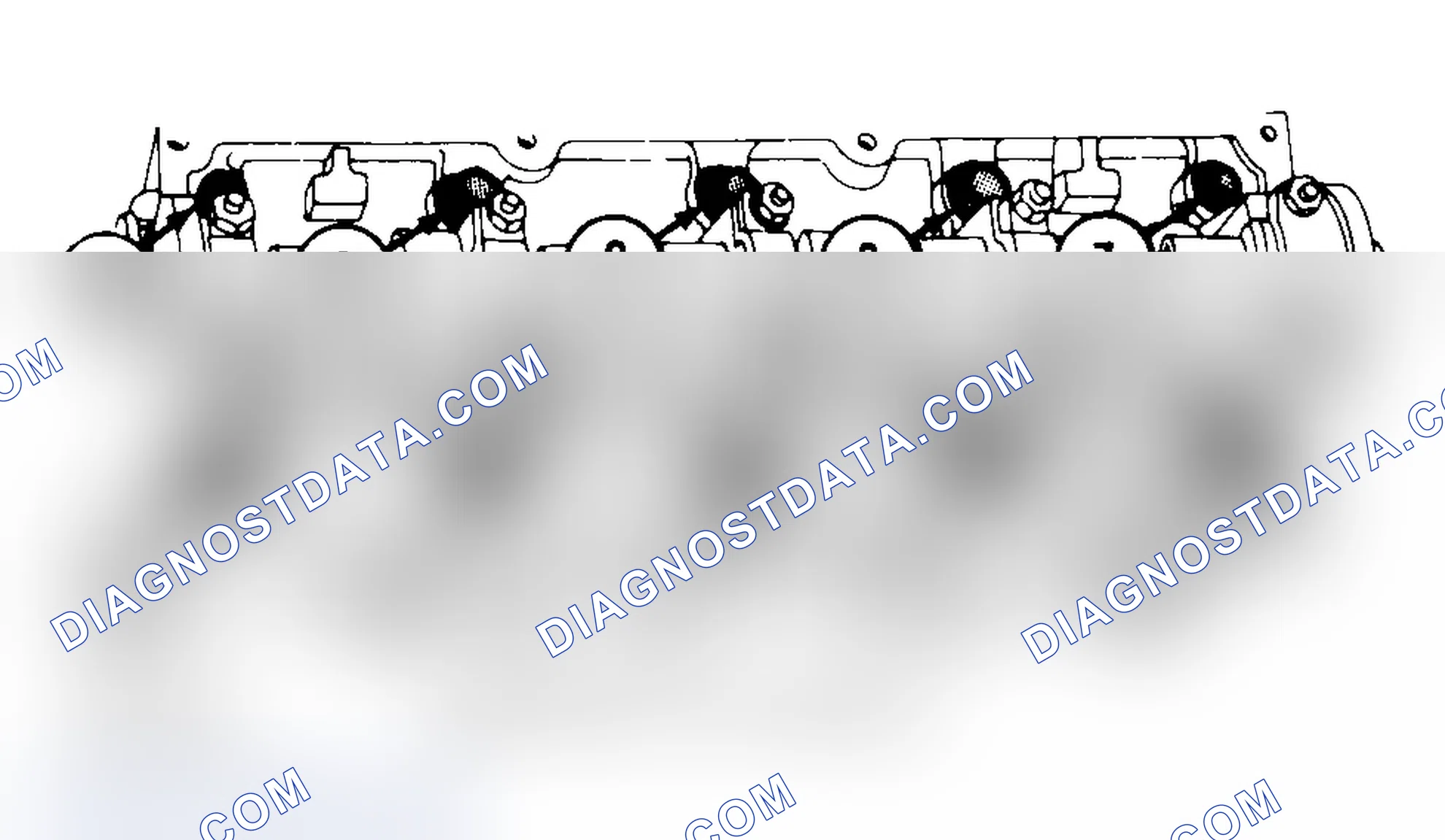 Scheme 3: Typical Cylinder Head Tightening or Loosening Sequence
