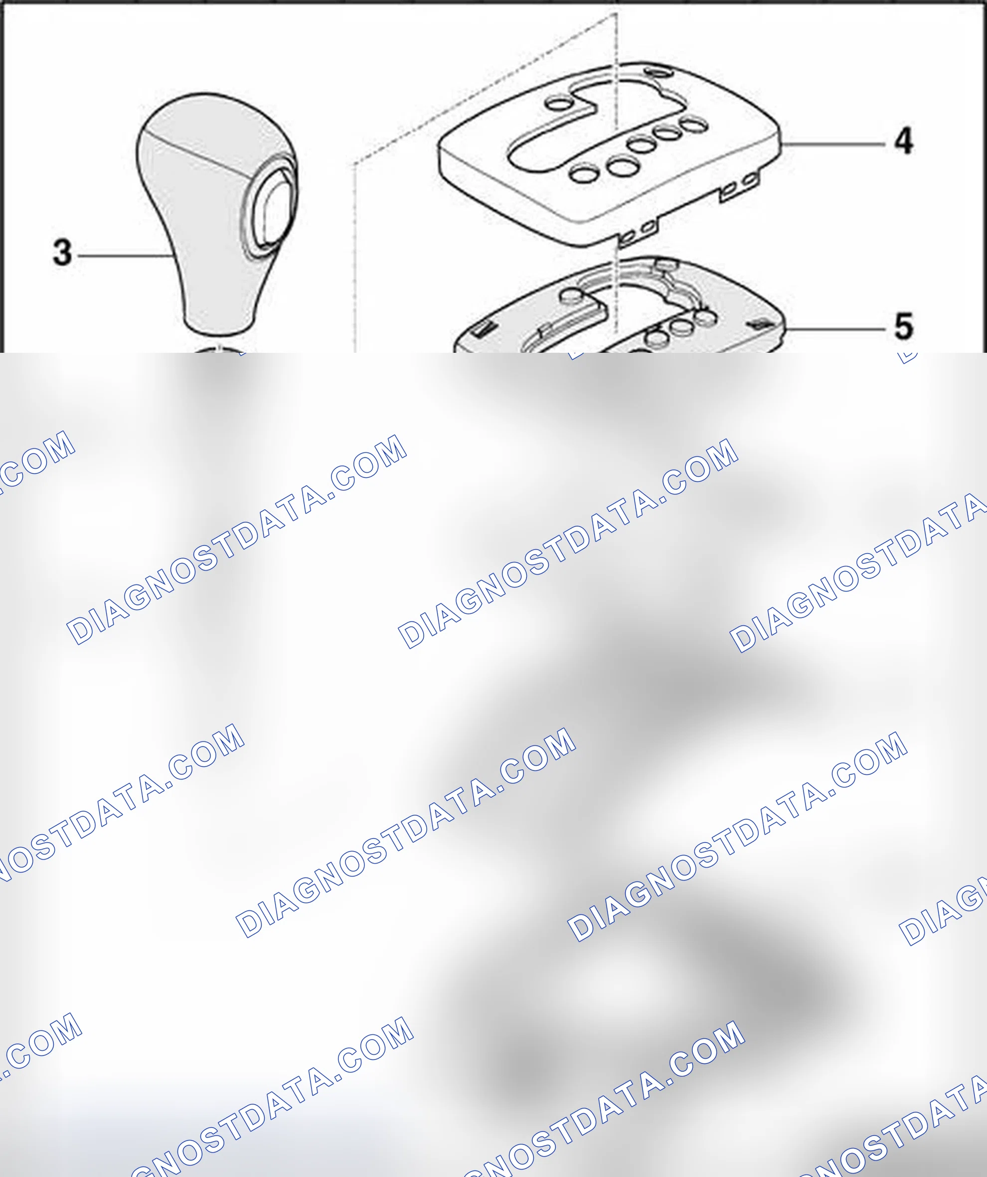 Scheme 923: Selector lever handle, shift mechanism cover (through VIN 8E_6A156499), assembly overview