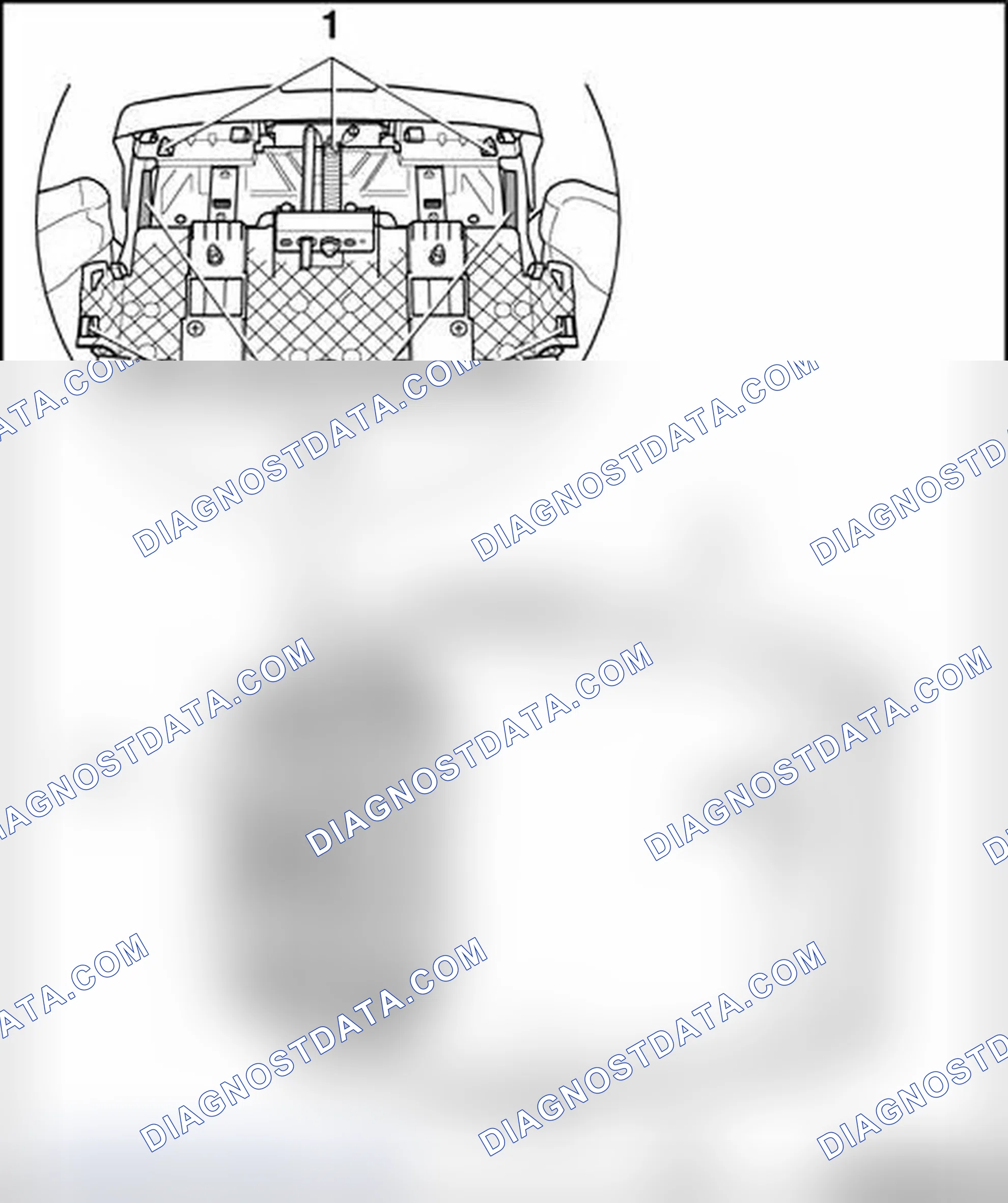 Scheme 264: Detaching seat cushion extension from cover and padding