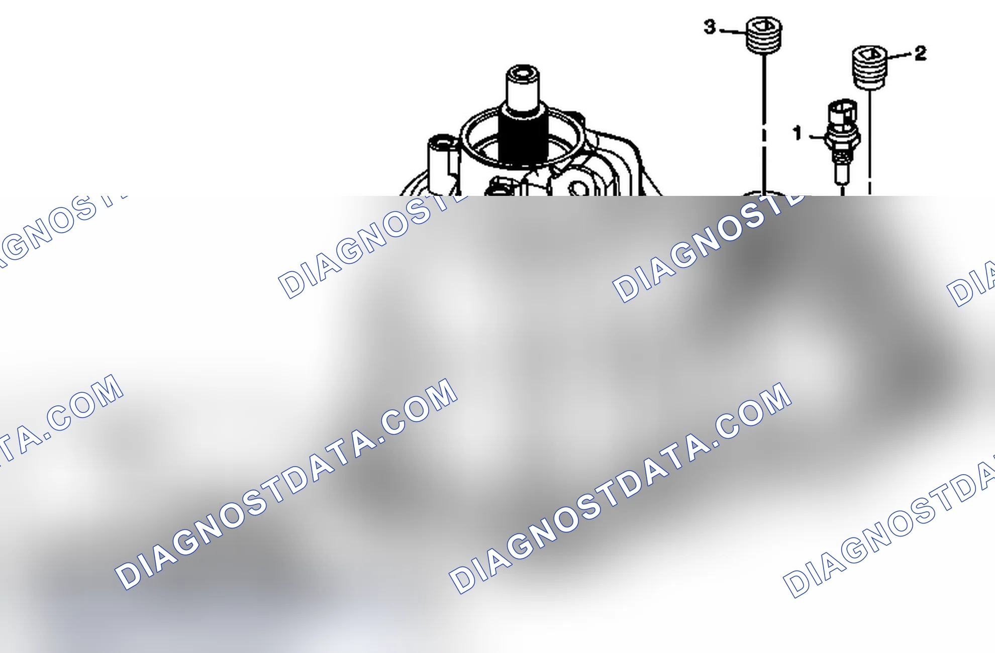 Scheme 31: Vent Assembly, Drain Plug, Fill Plug, and Temperature Sensor Installation