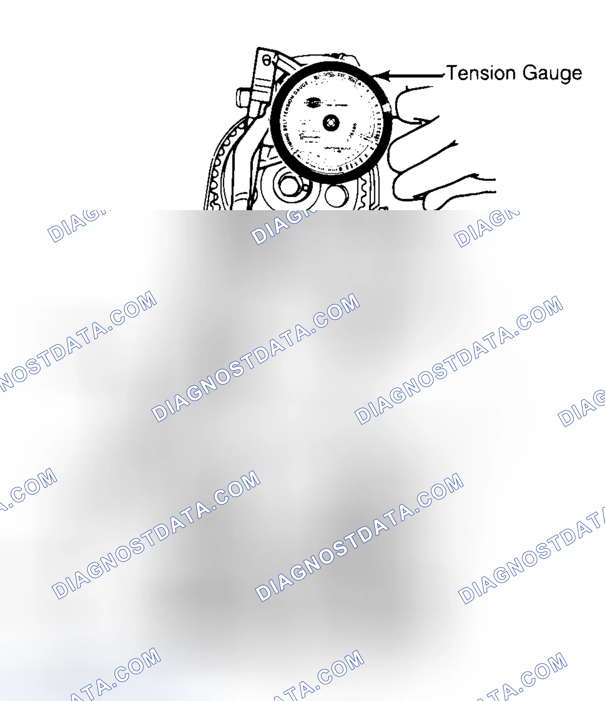 Scheme 3: Adjusting Typical Timing Belt Tension