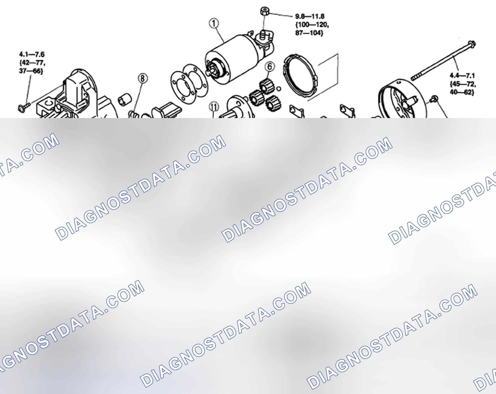Scheme 17: STARTER DISASSEMBLY/ASSEMBLY [L3]