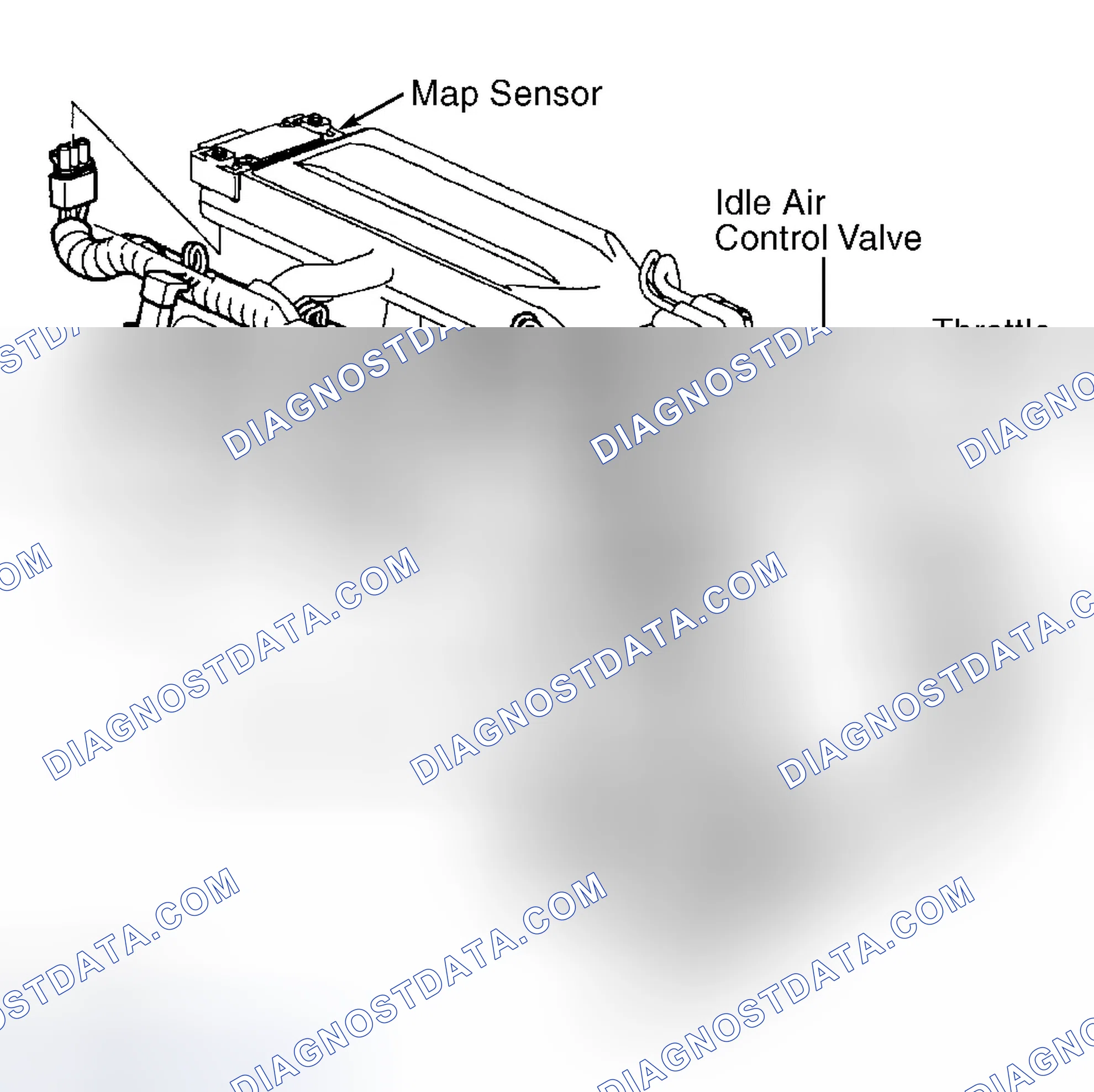 Scheme 53: ENGINE COMPONENT LOCATIONS (1.9L VIN 7 & 8 - SATURN)