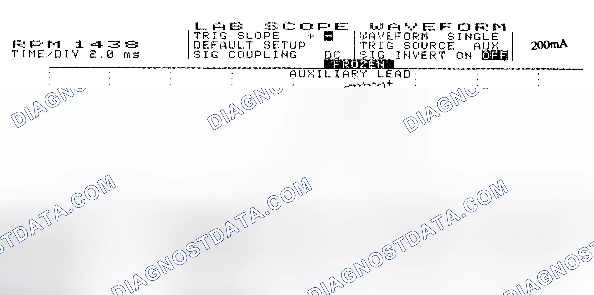 Scheme 15: Single Injector w/Normal Current Flow - Current Pattern