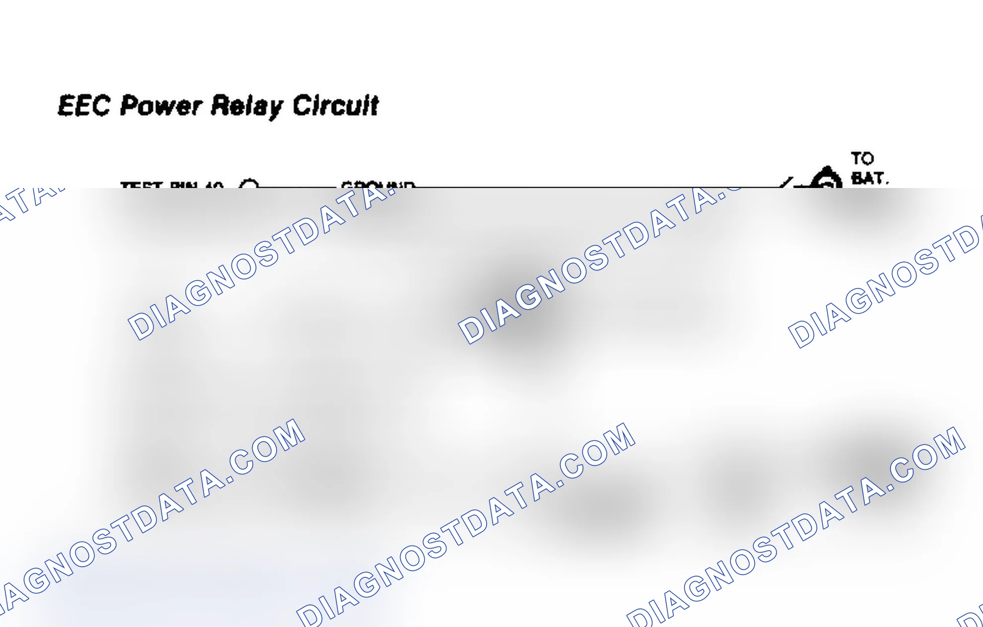 Scheme 82: EEC Power Relay Circuit