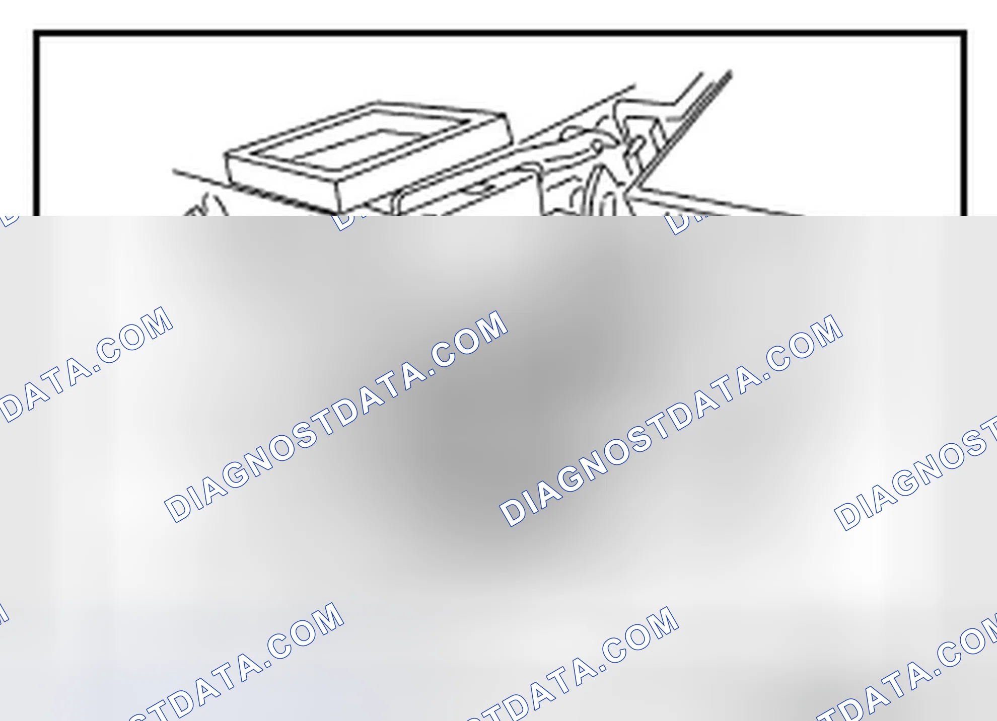 Scheme 261: AIR MIX DOOR MOTOR : Removal and Installation