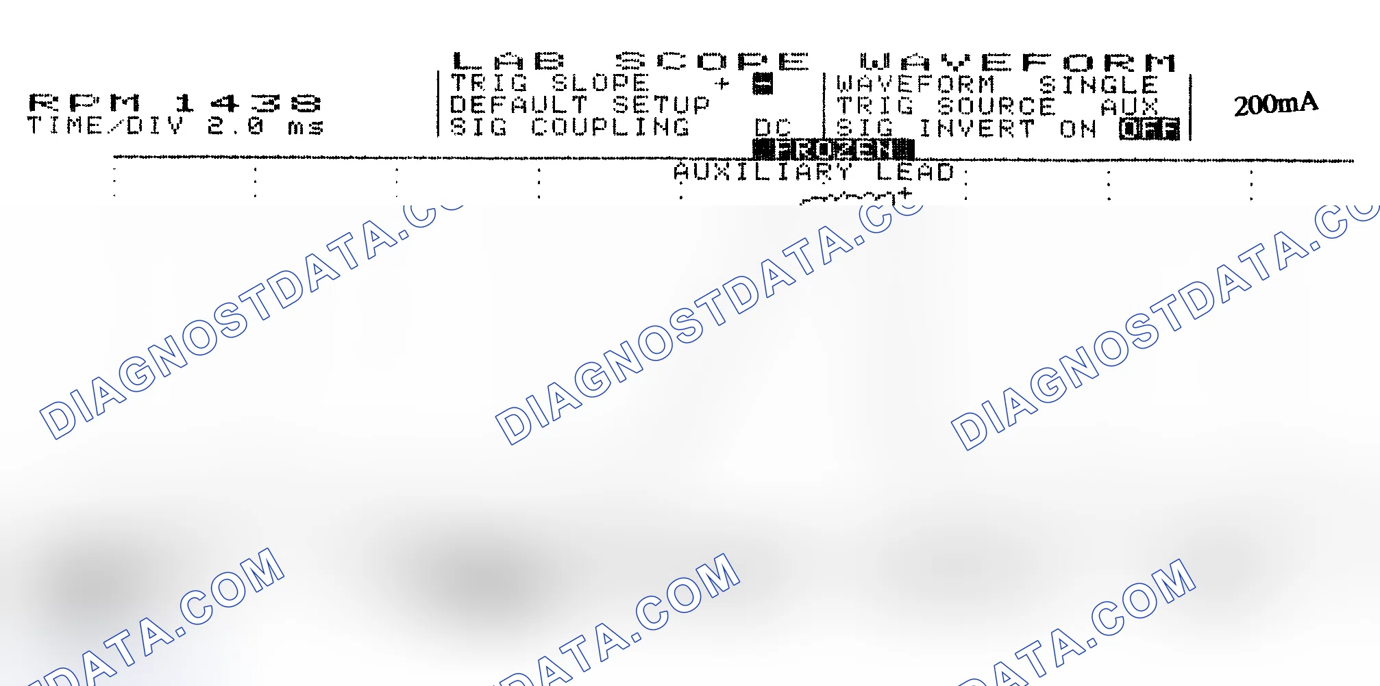 Scheme 15: Single Injector w/Normal Current Flow - Current Pattern