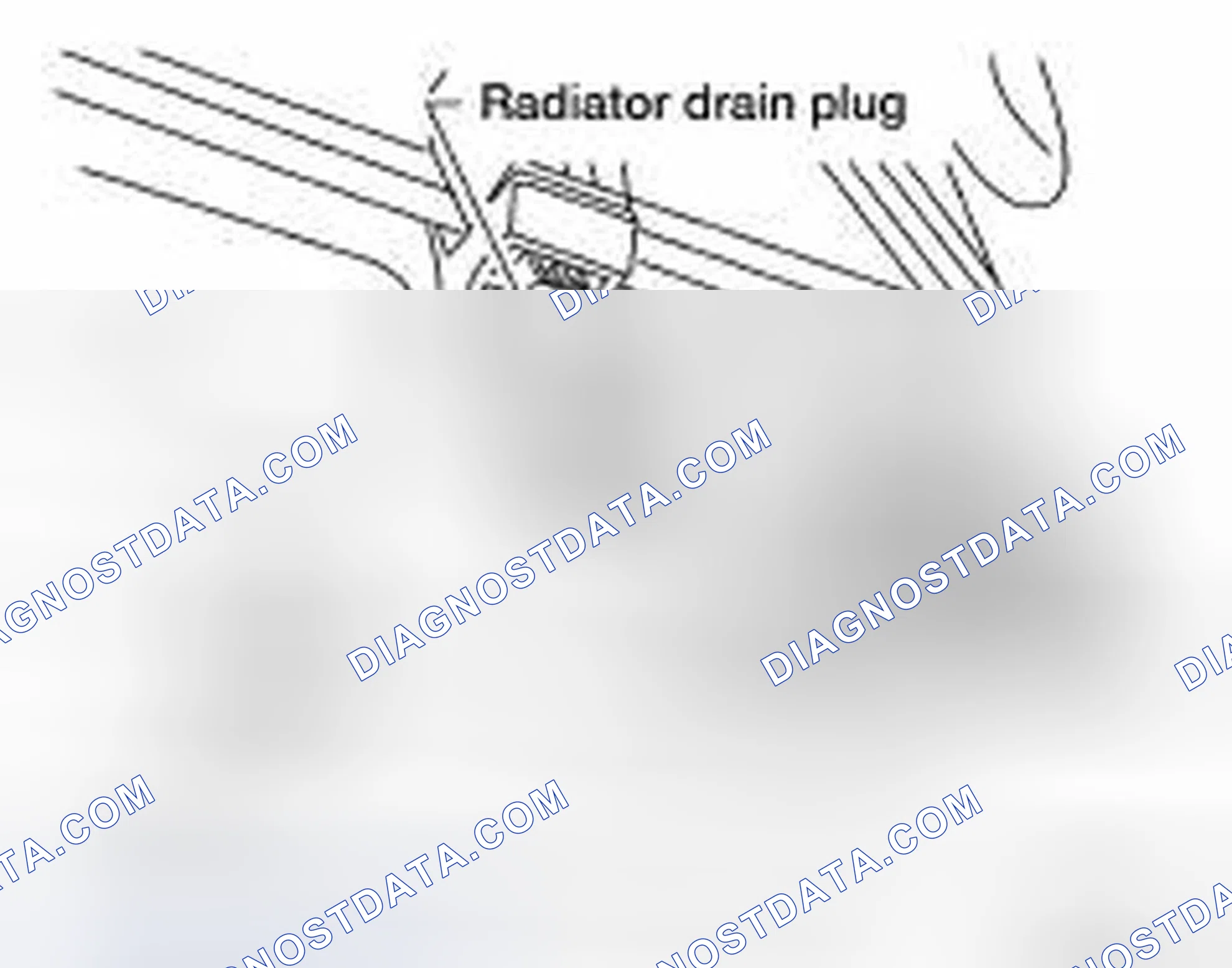 Scheme 10: DRAINING ENGINE COOLANT