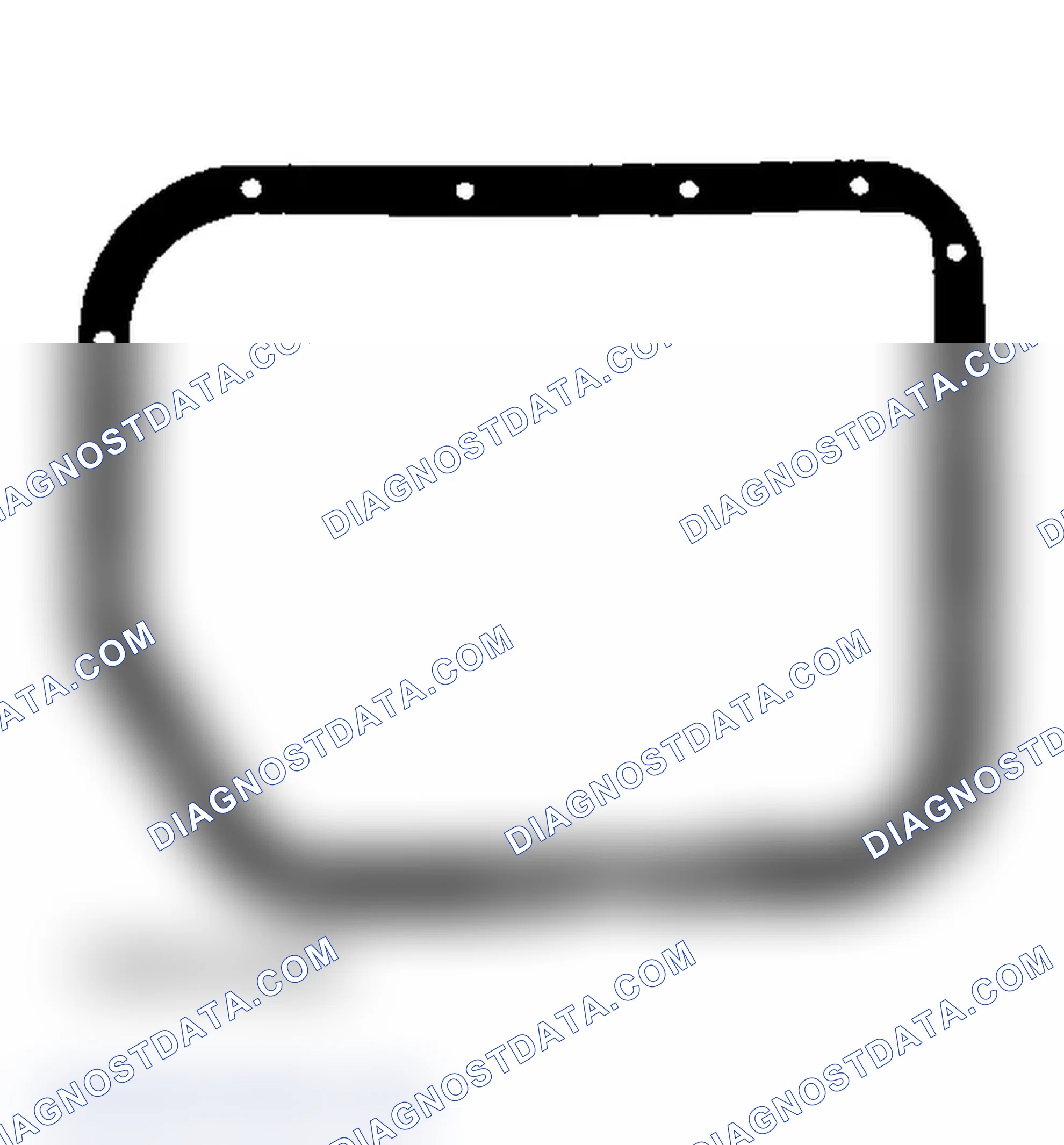 Scheme 1: Identifying Oil Pan Gasket (32RH, 42RE & 44RE)