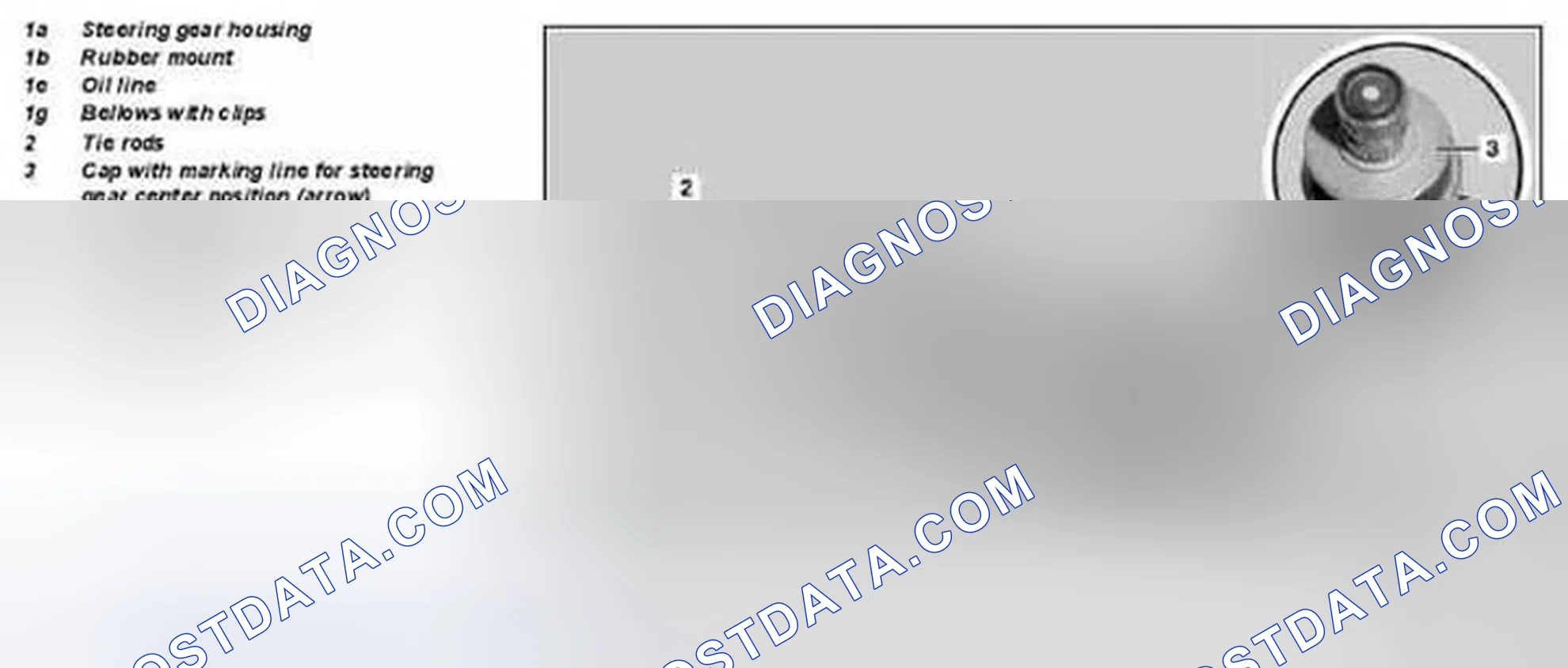 Scheme 8: Identifying Rack-And-Pinion Steering Gear Location