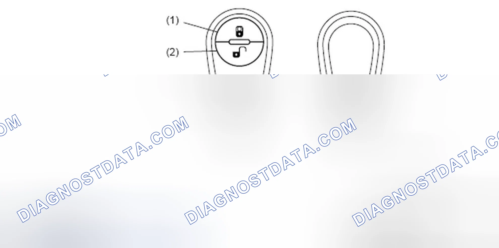 Scheme 50: Identifying Lock, Unlock, Trunk Or Rear Gate And Panic Buttons