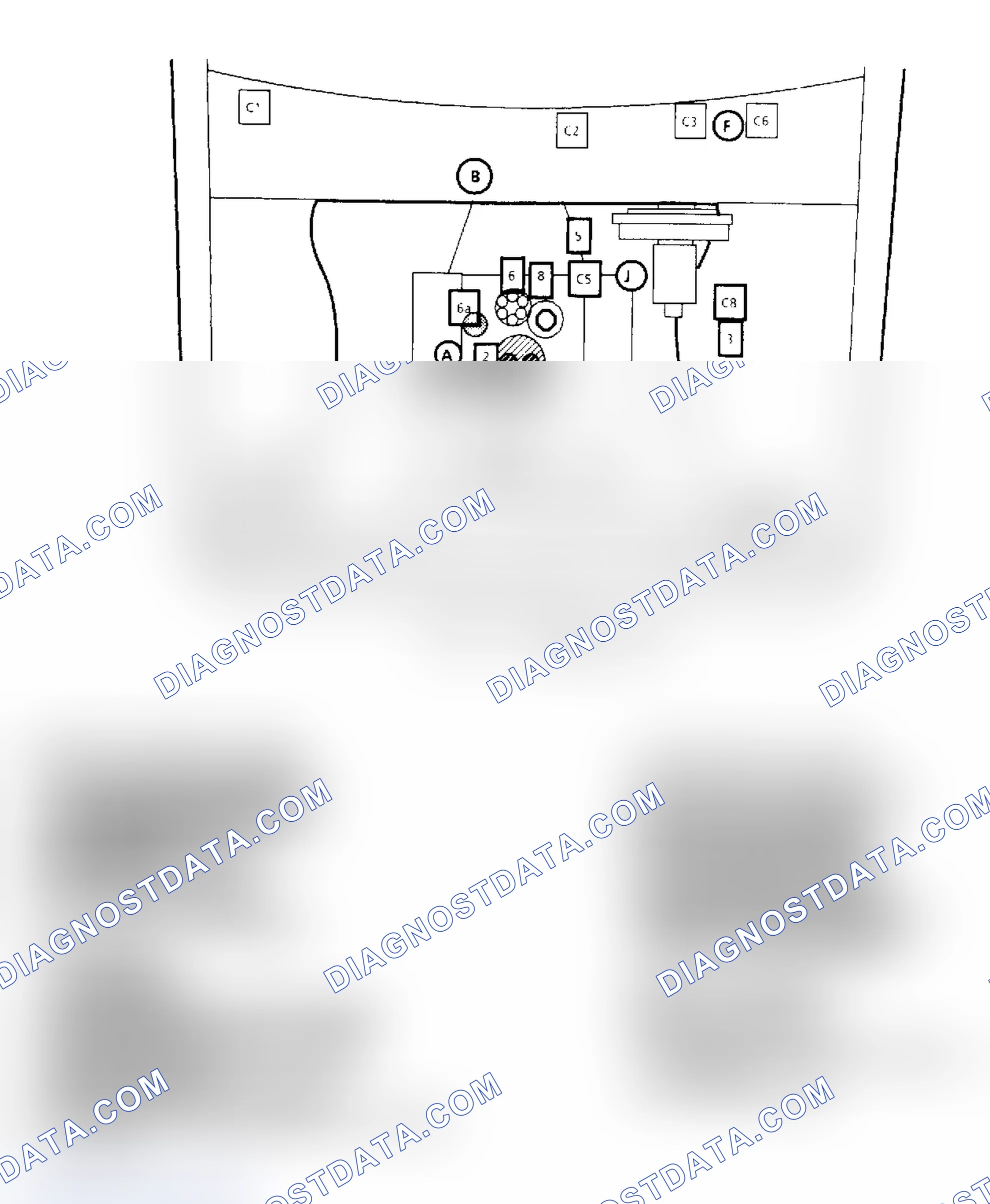 Scheme 143: Component Locations for "S/T" Series 4.3L