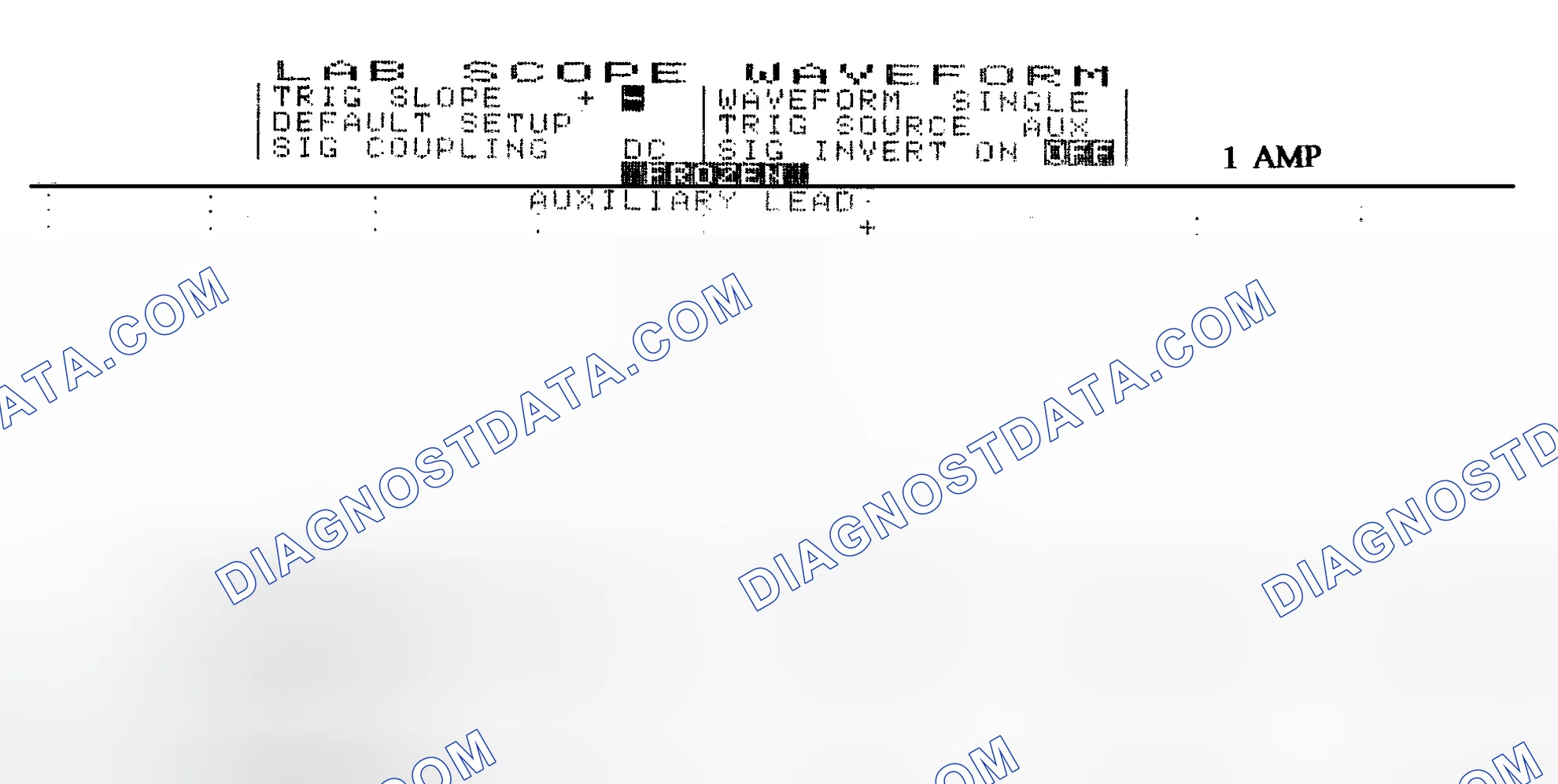 Scheme 20: Single Injector w/Normal Current Flow - Current Pattern