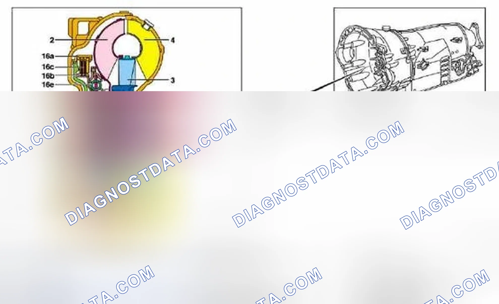 Scheme 12: Torque Converter Lockup Clutch Function Diagram - Transmission 722.9
