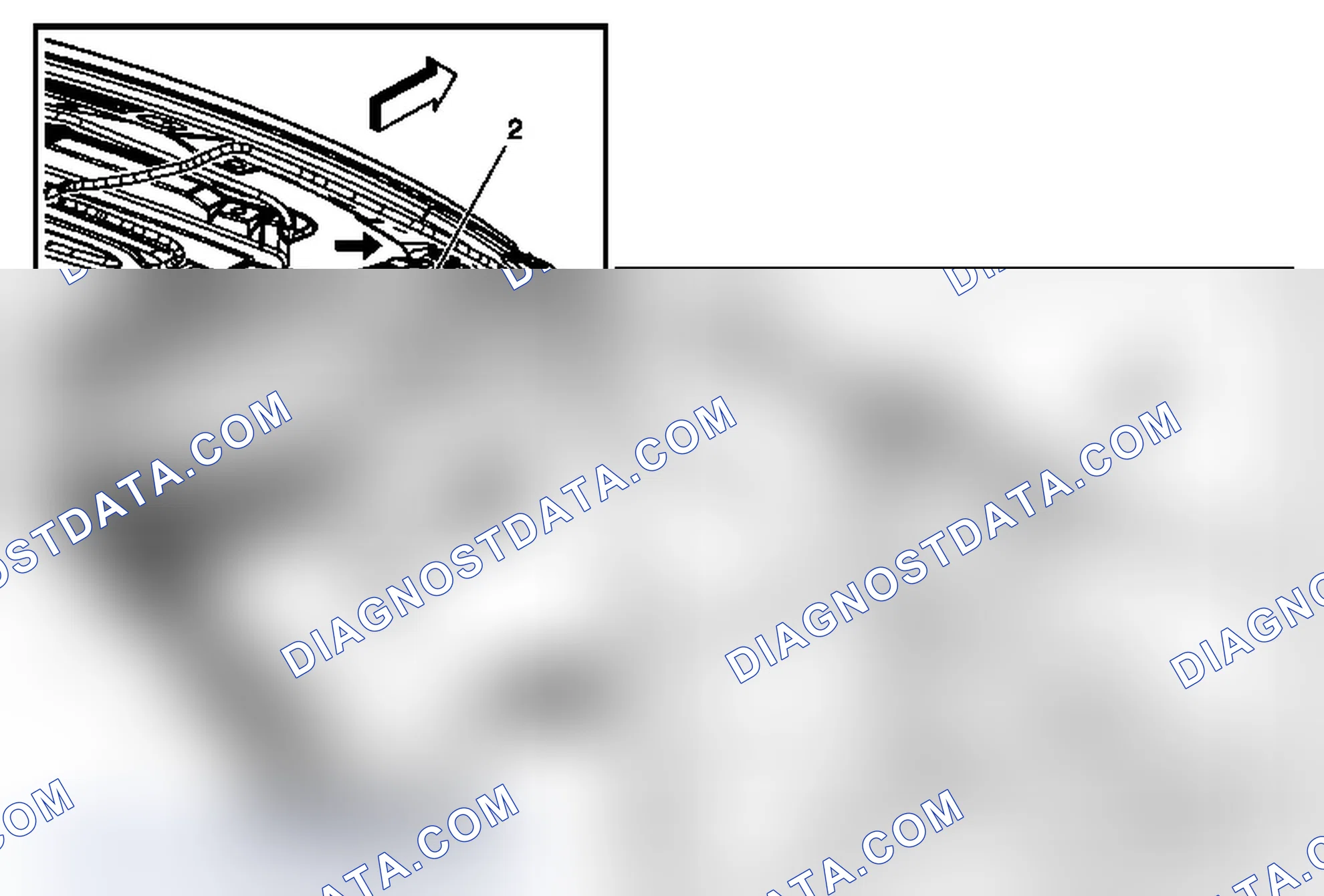Scheme 7: Sunroof Housing Front Drain Hose Replacement