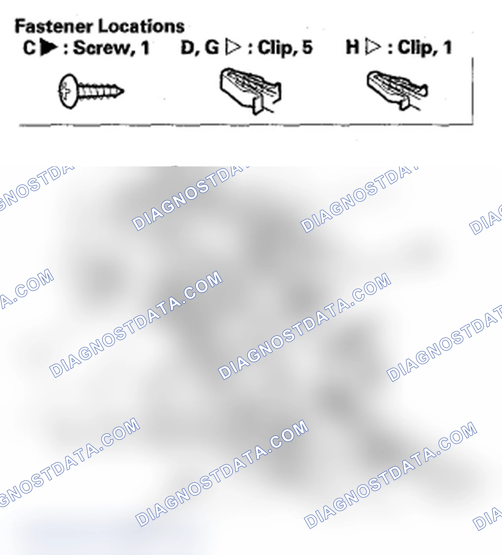Scheme 162: Center Trim Removal/Installation