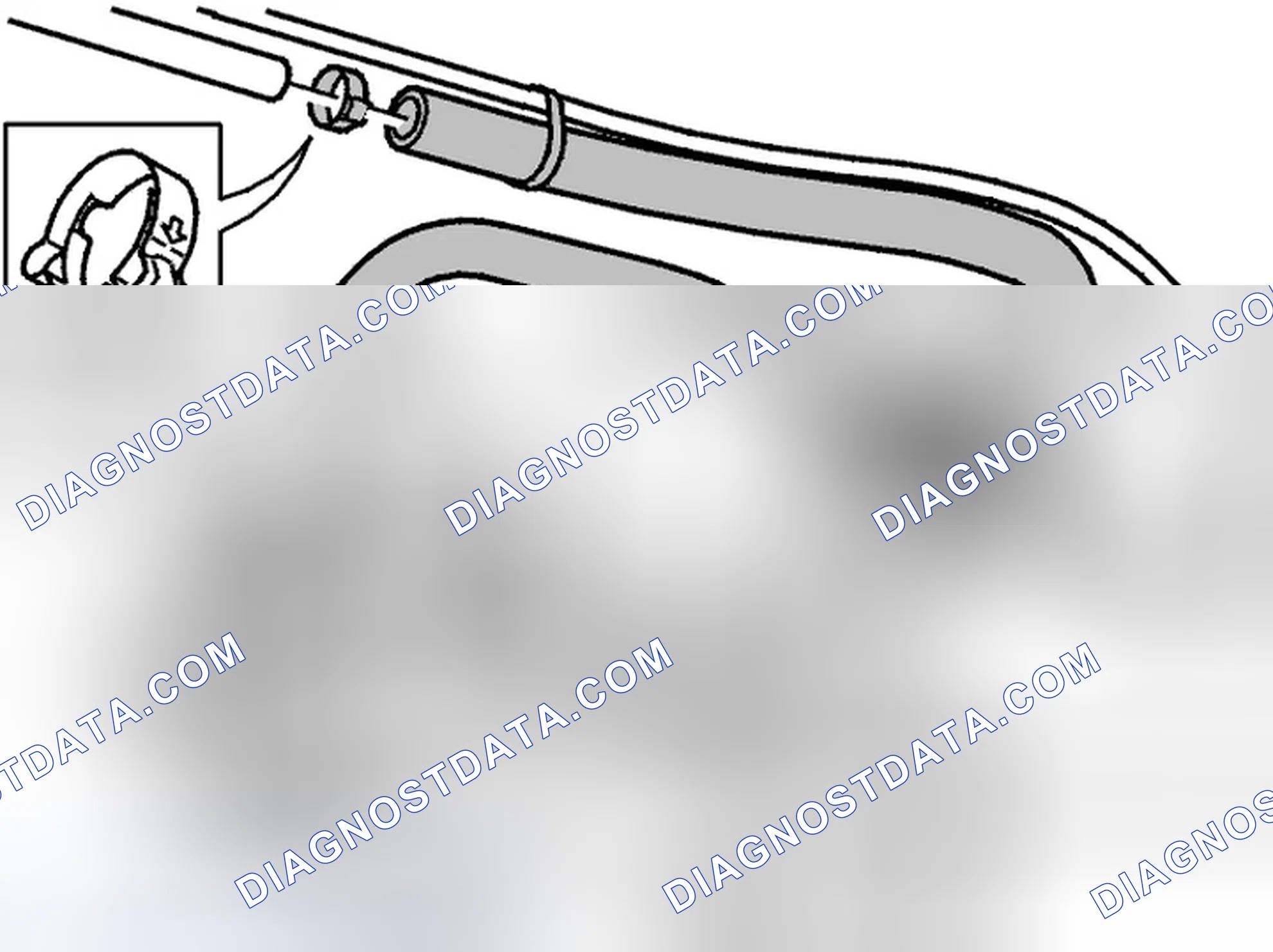 Scheme 298: Removing the EVAP canister shut-off valve