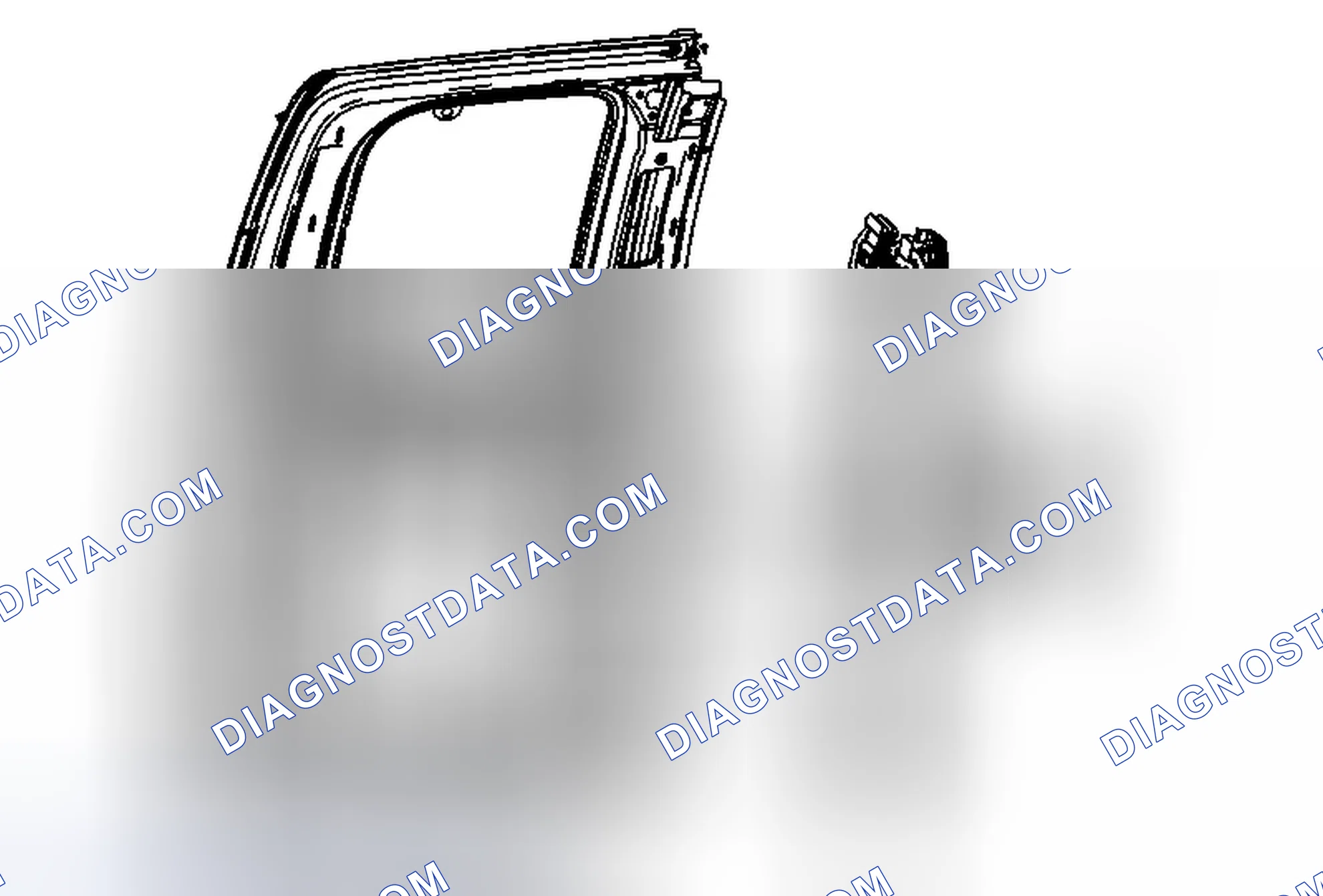 Scheme 32: Rear Side Door Window Regulator Motor Replacement (Extended Cab)