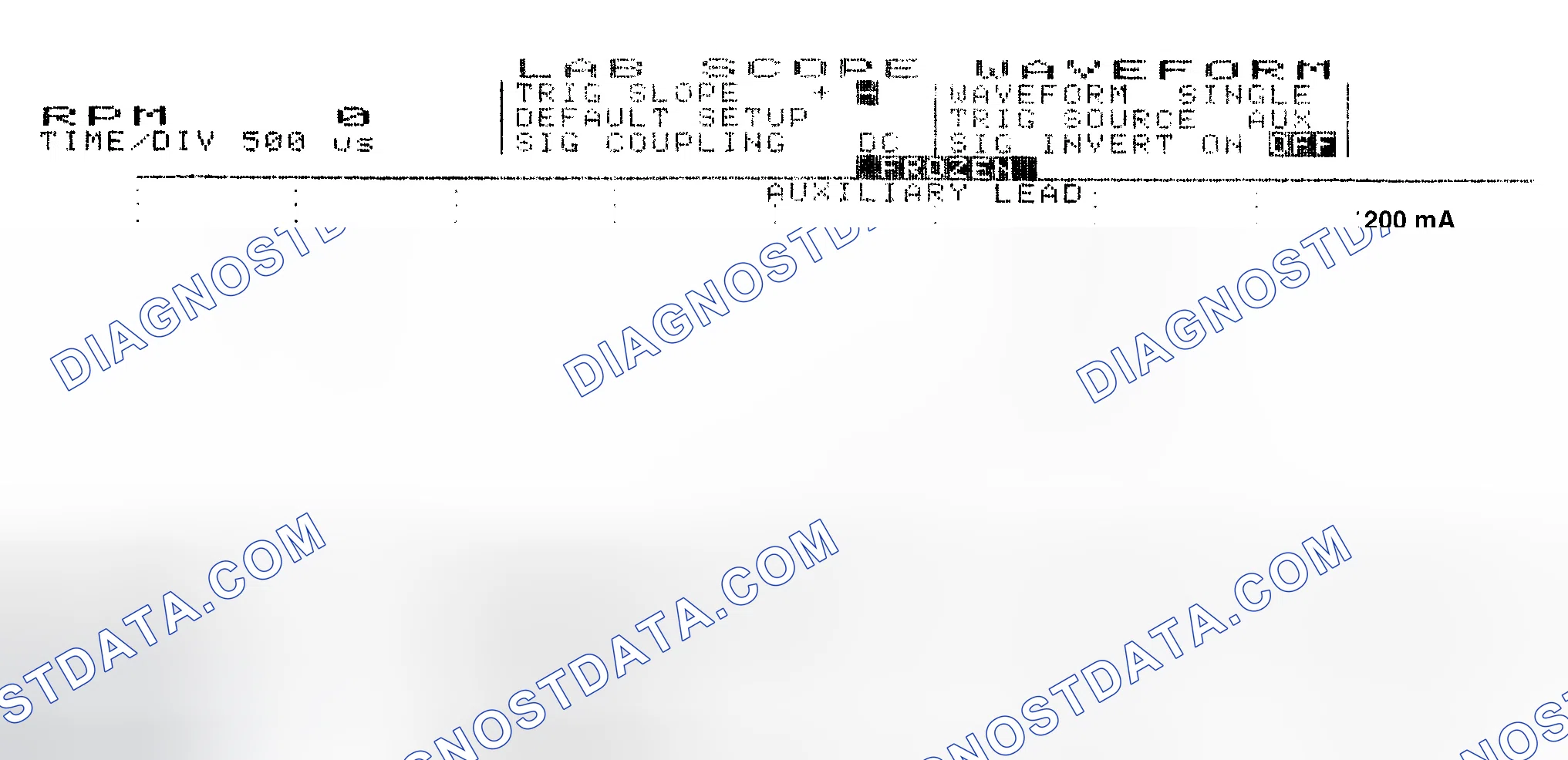 Scheme 17: Single Injector w/Normal Current Flow - Current Pattern