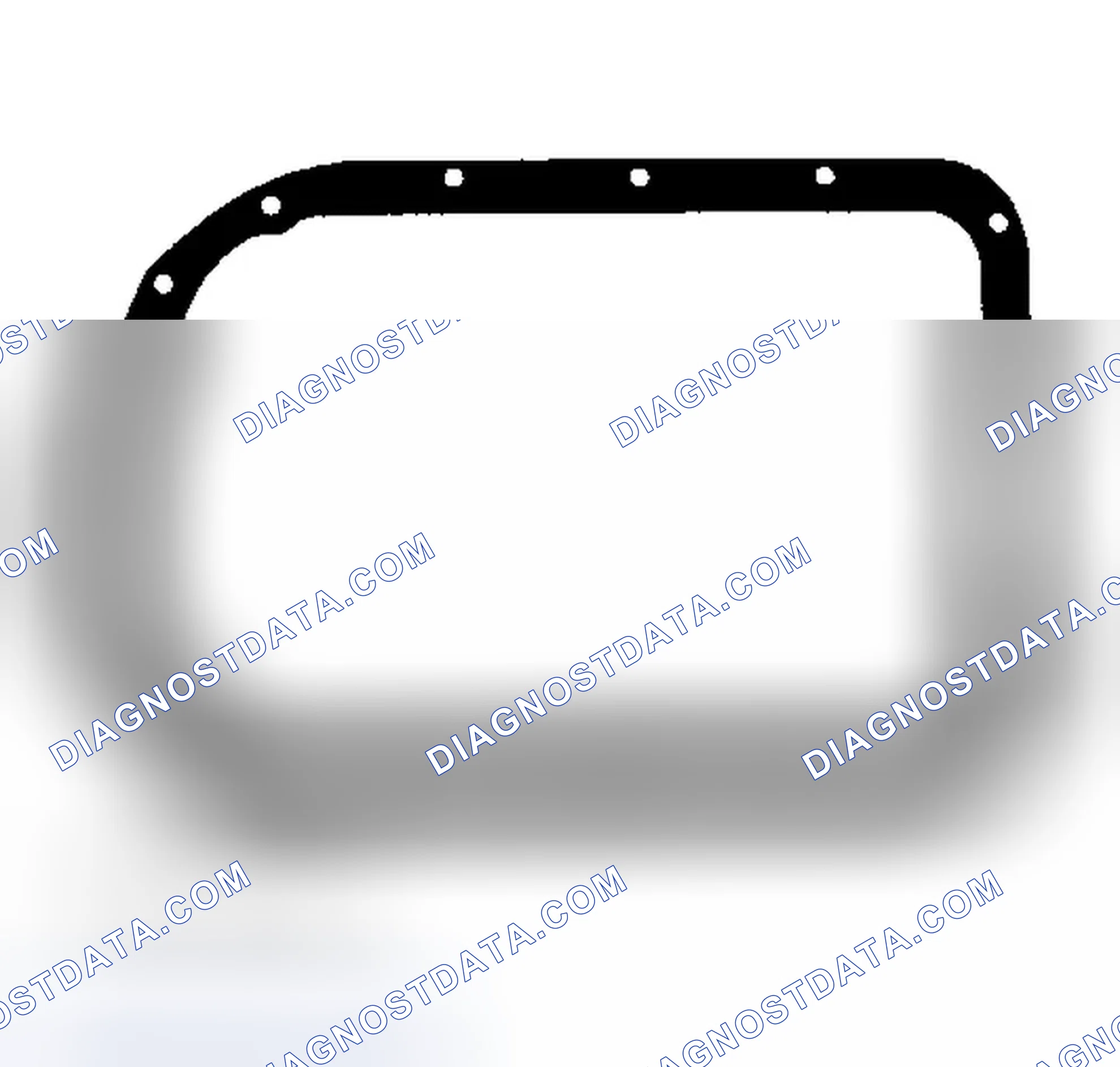 Scheme 417: Hydra-Matic 4L80-E Oil Pan Gasket ID