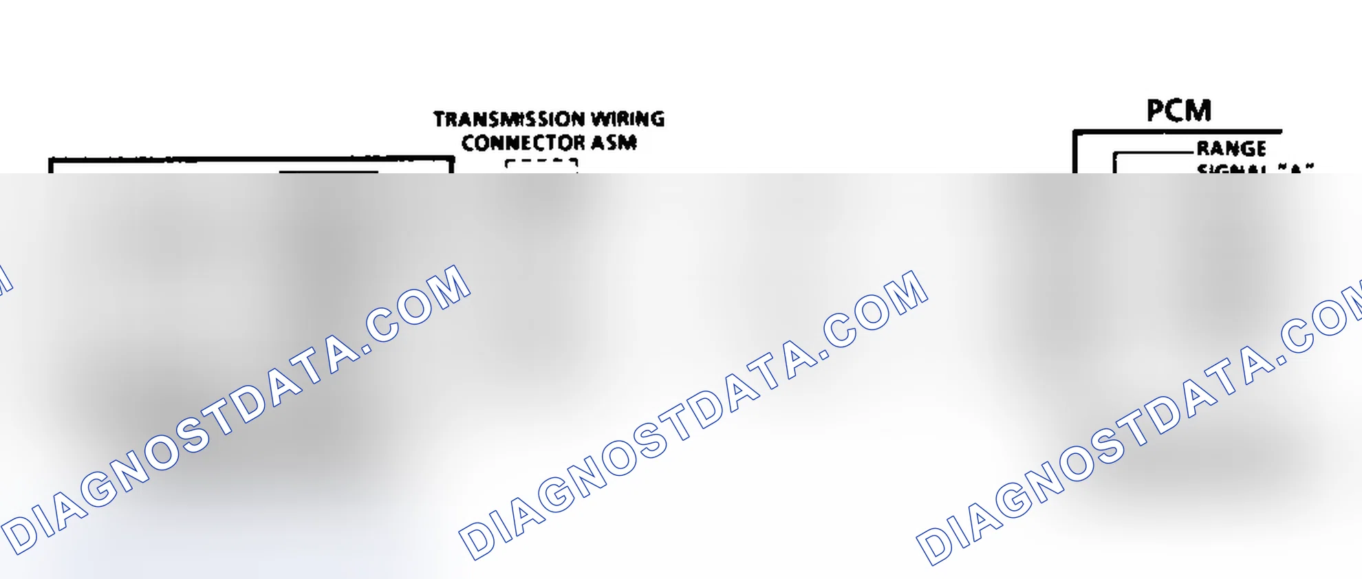Scheme 429: Code 28 Schematic (4L80-E Transmission (Gasoline) Transmission Range Pressure Switch