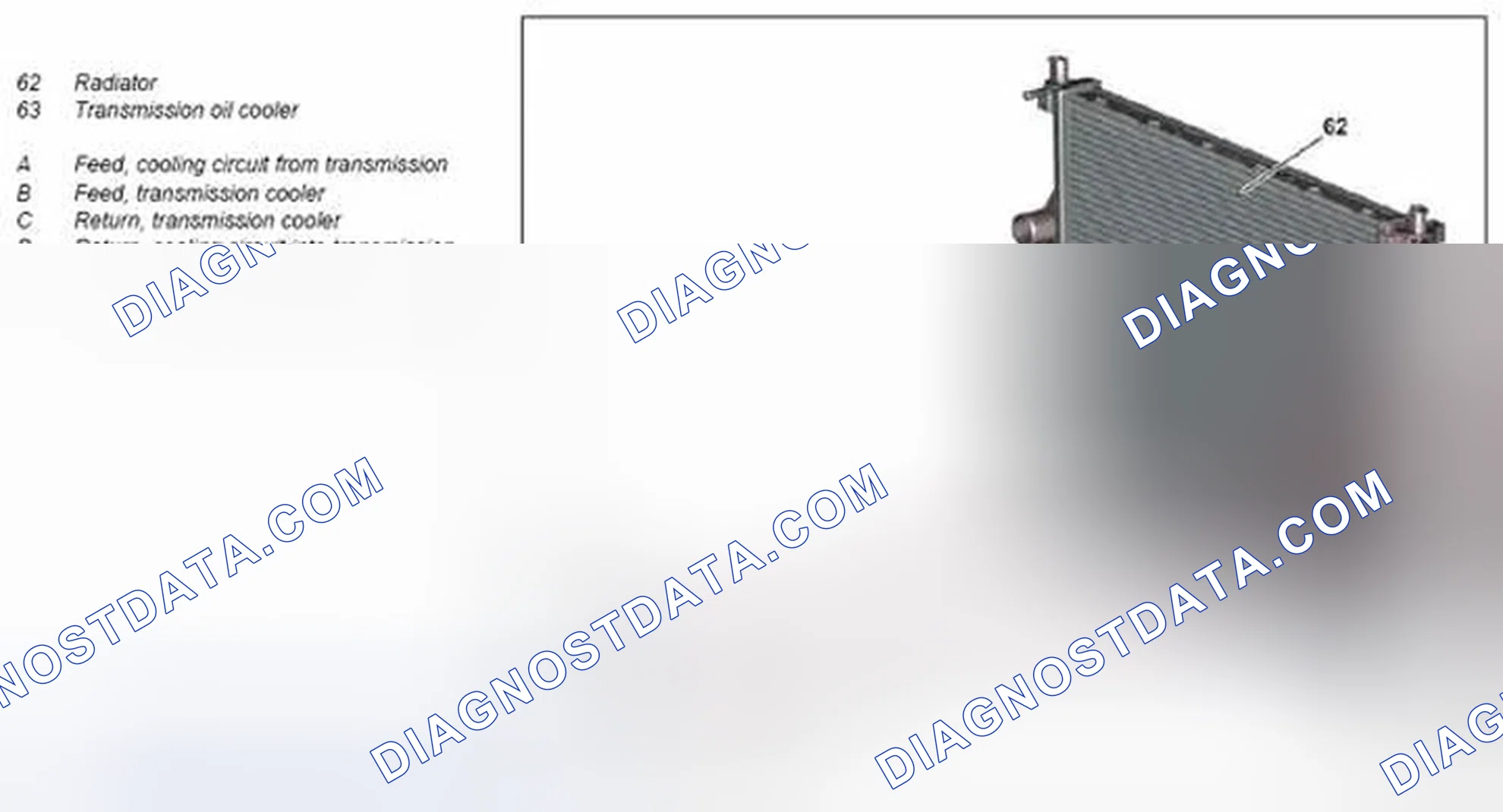 Scheme 254: Transmission oil cooling, function - GF27.55-P-2000AHZ