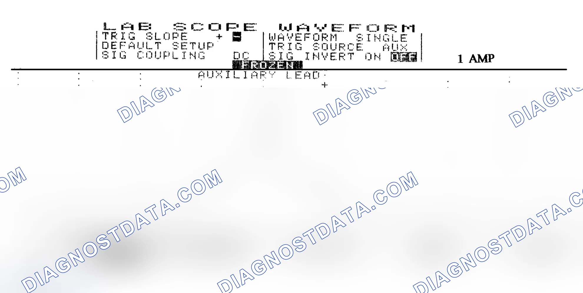 Scheme 20: Single Injector w/Normal Current Flow - Current Pattern