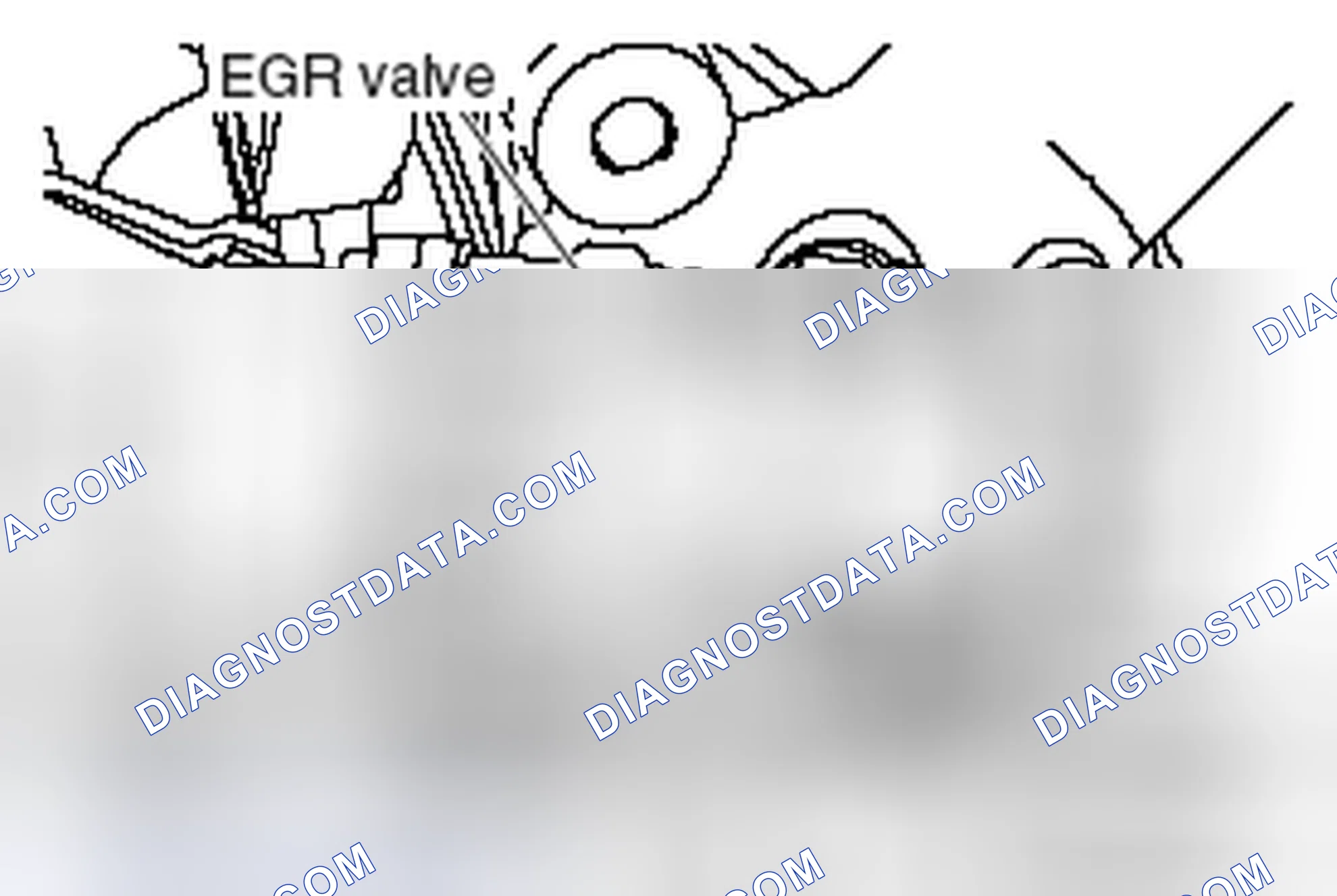 Scheme 35: >>B<< EGR VALVE GASKET INSTALLATION