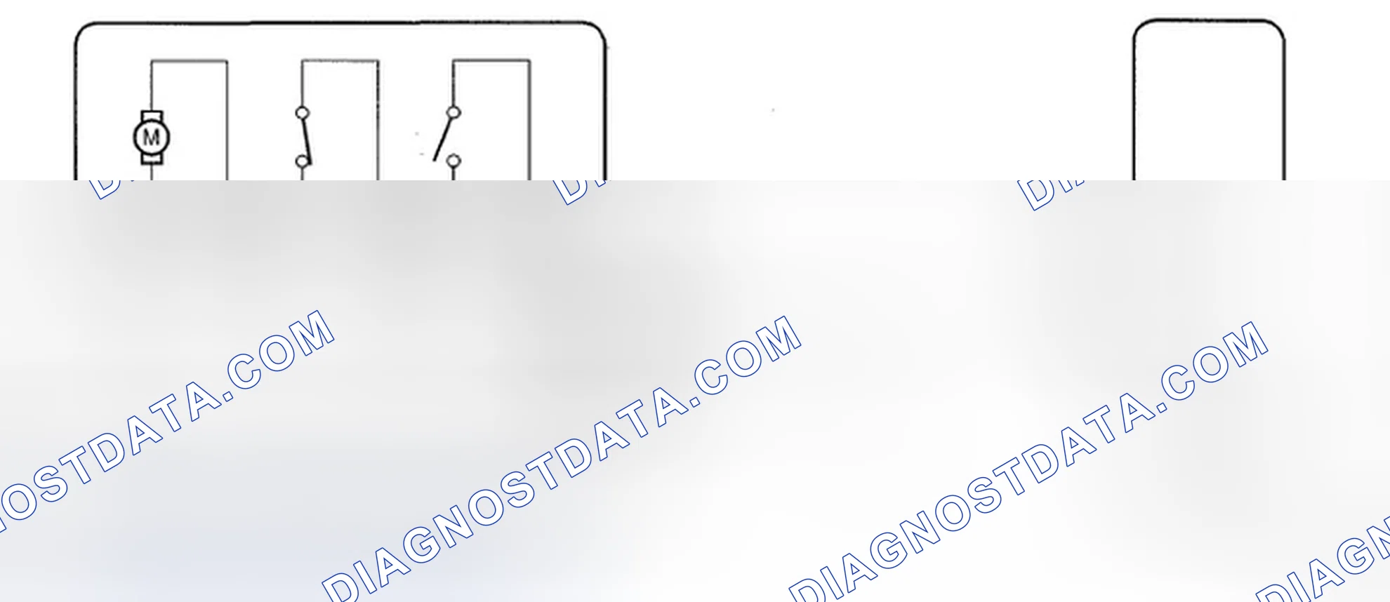 Scheme 85: Steering Lock Motor Drive Power Wiring Diagram