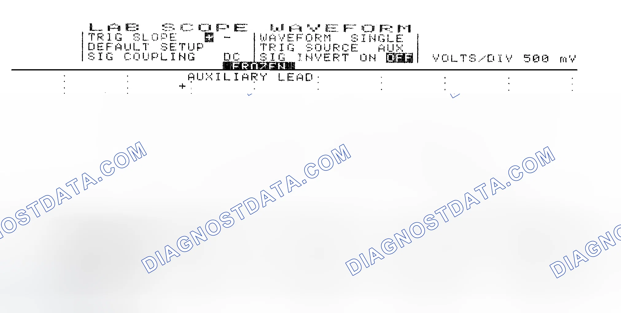 Scheme 14: Single Injector w/Excessive Current Flow - Current Pattern