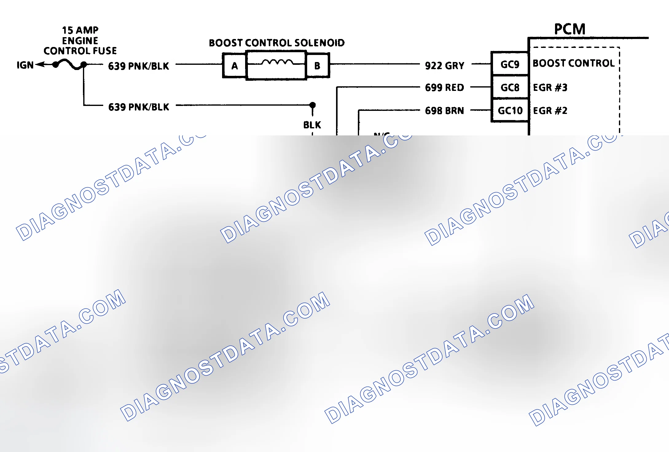 Scheme 198: Code 56 Schematic (3.8L (VIN 1) "C" & "H" Bodies) Quad-Driver Error