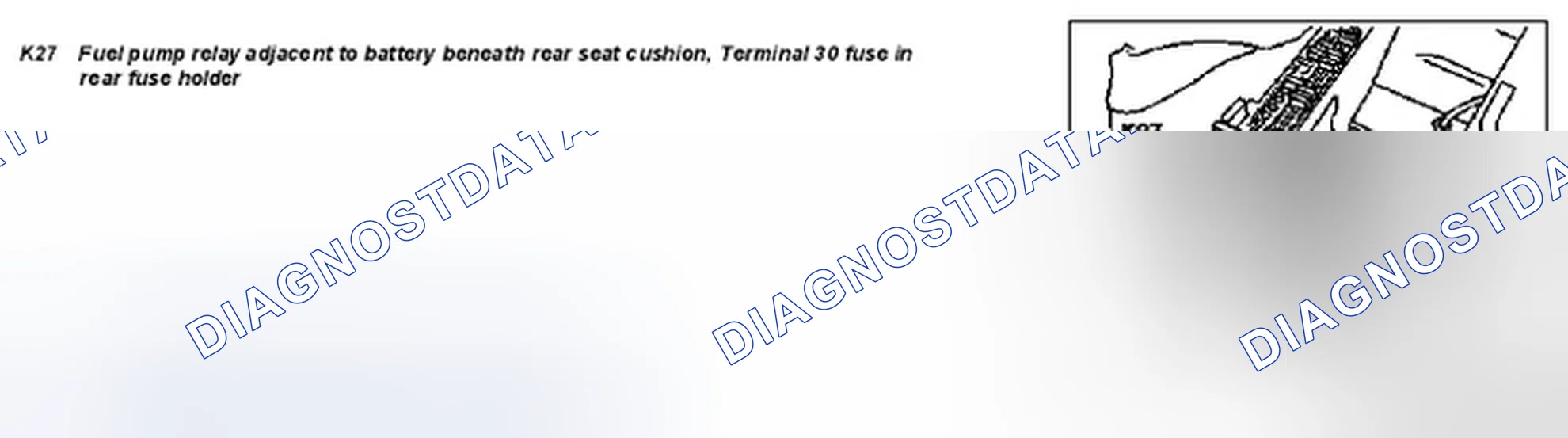 Scheme 9: Fuel pump relay location - GF54.15-P-4105-01F