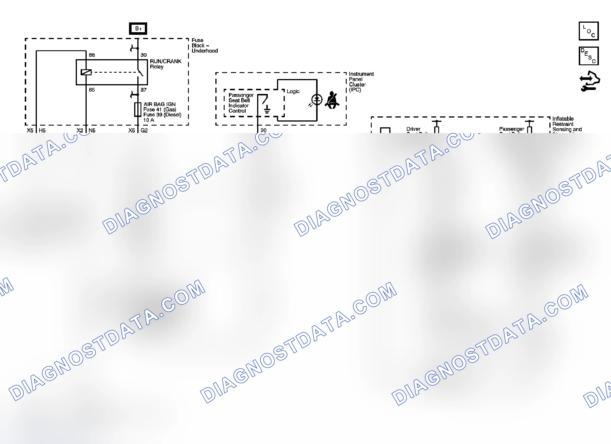 Scheme 1: Seat Belt Schematics