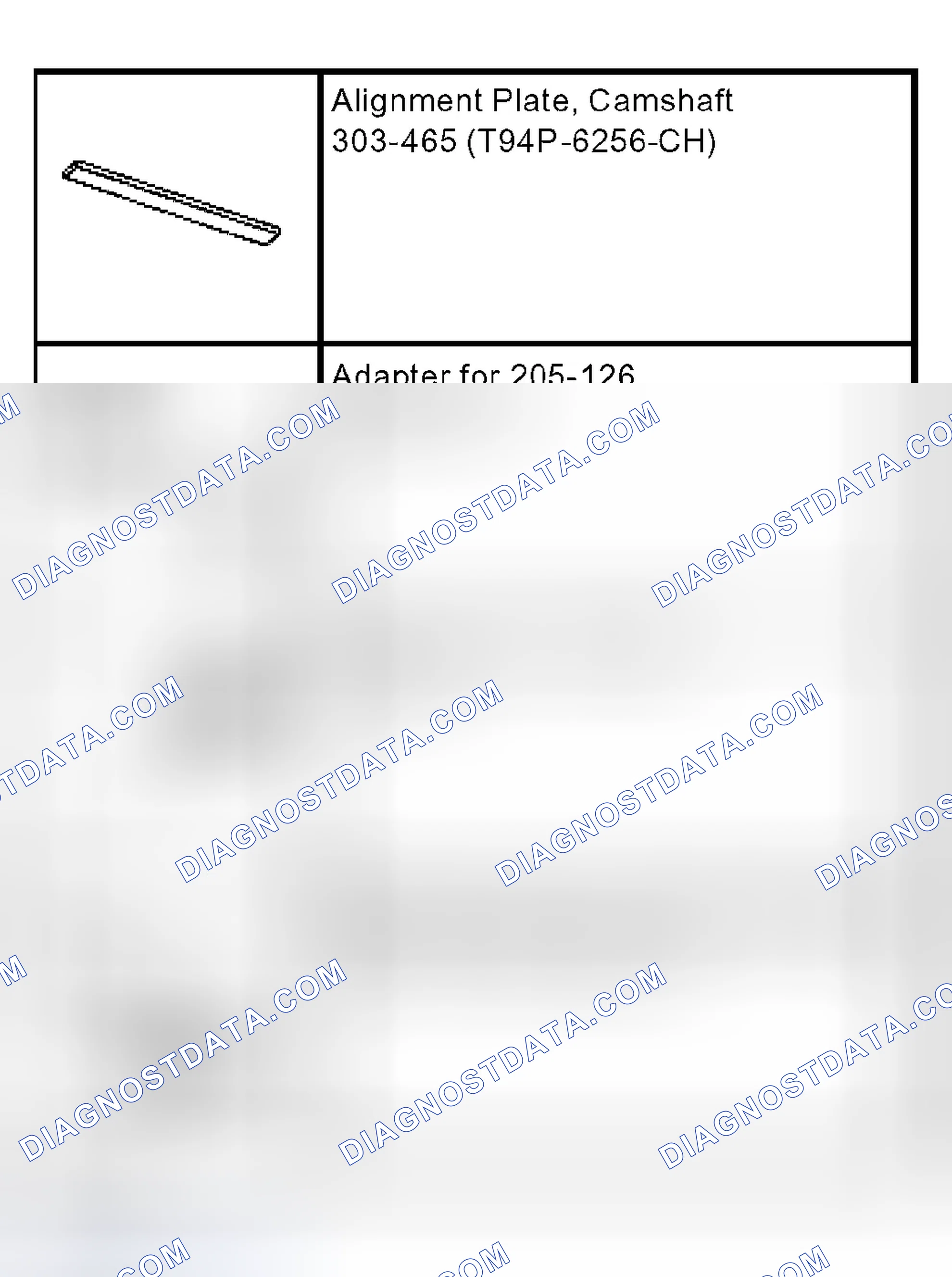 Scheme 291: Special Tool(s)