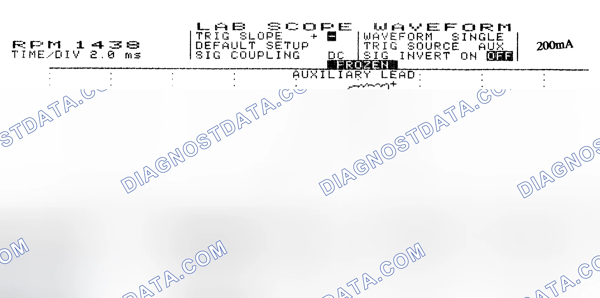 Scheme 15: Single Injector w/Normal Current Flow - Current Pattern