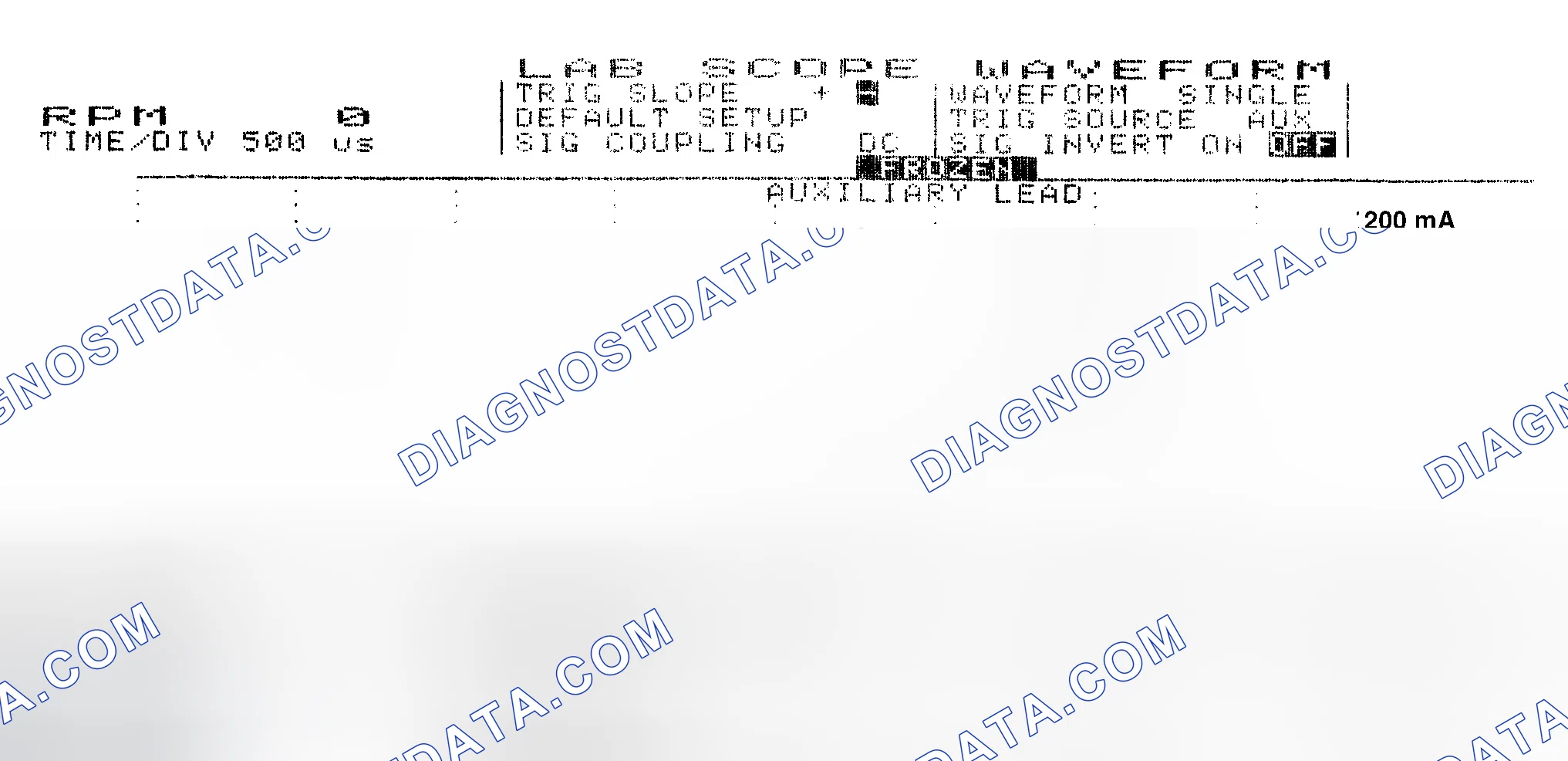 Scheme 17: Single Injector w/Normal Current Flow - Current Pattern