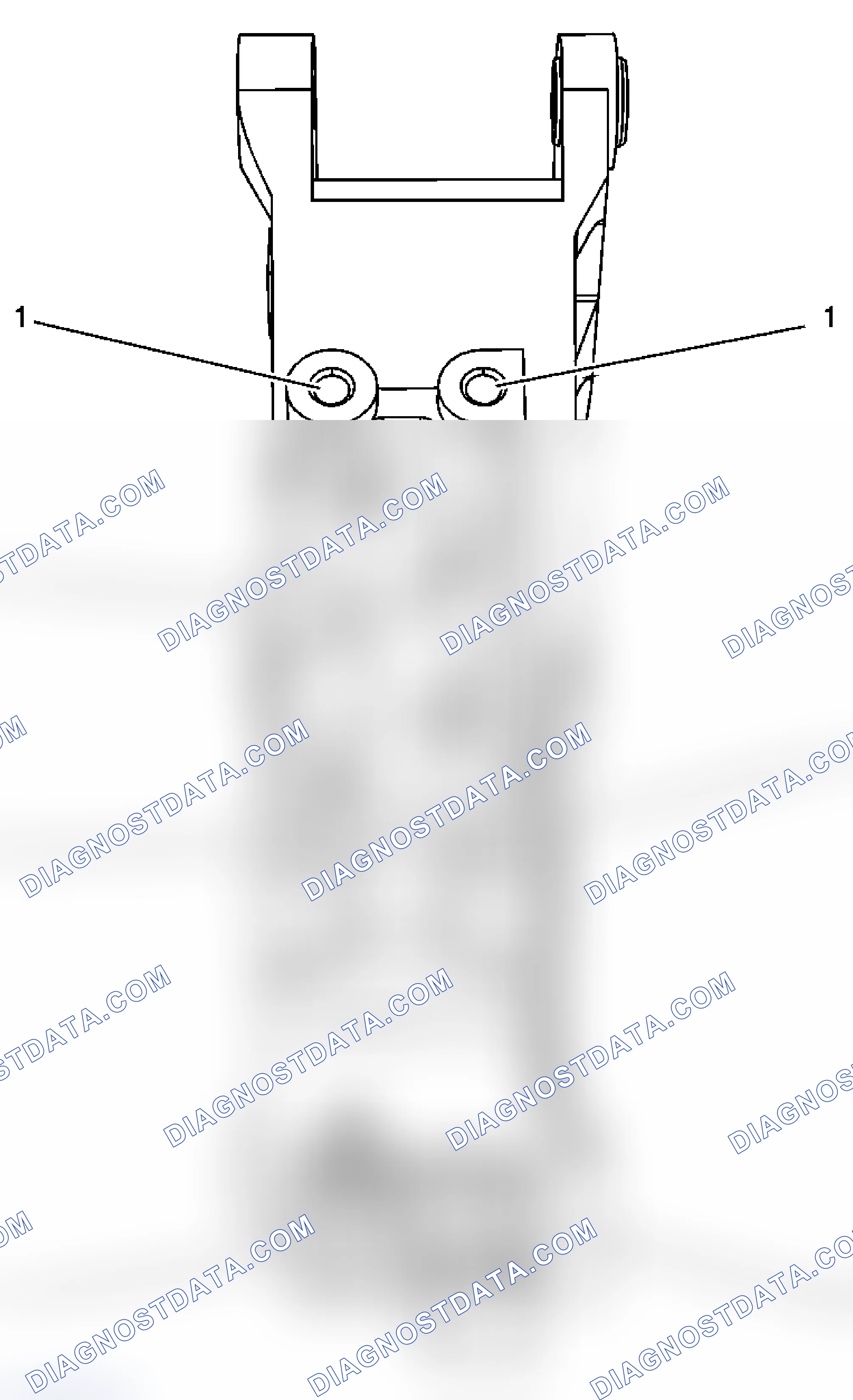 Scheme 103: Generator Bracket - Side View