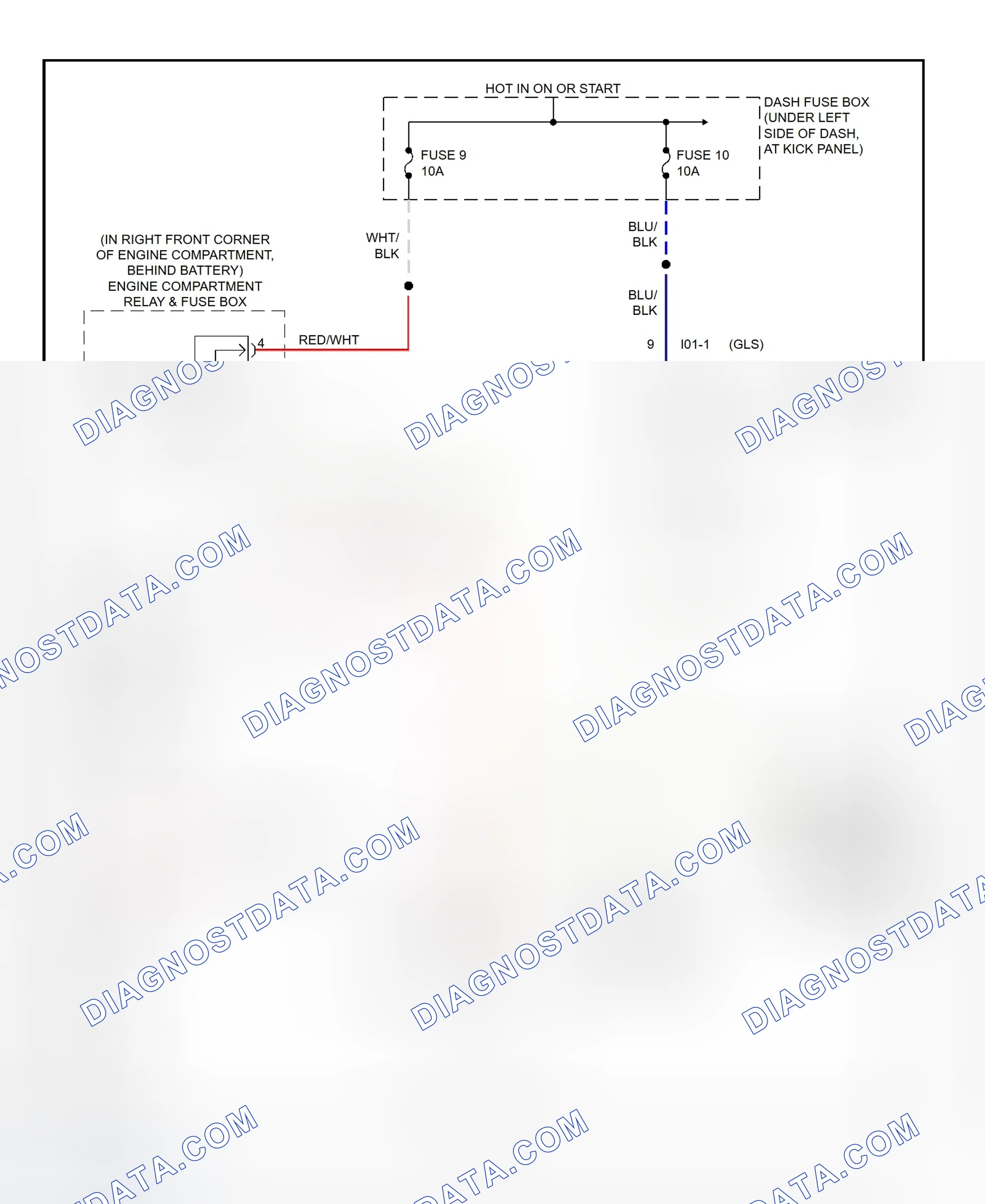 Scheme 2: Charging System Wiring Diagram (Elantra)