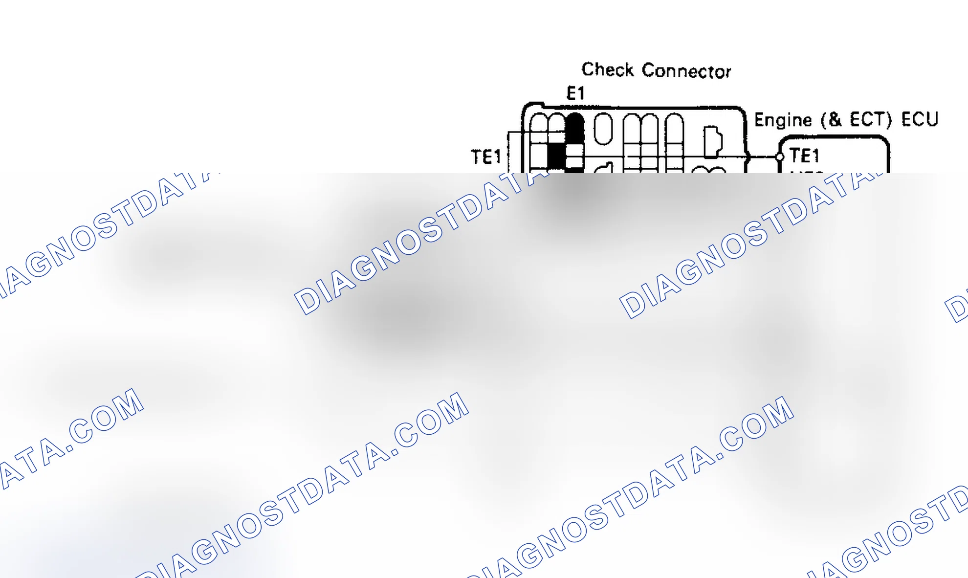 Scheme 28: Code 21, 27, 28/Test No. 4 Right Oxygen Sensor Test Schematic