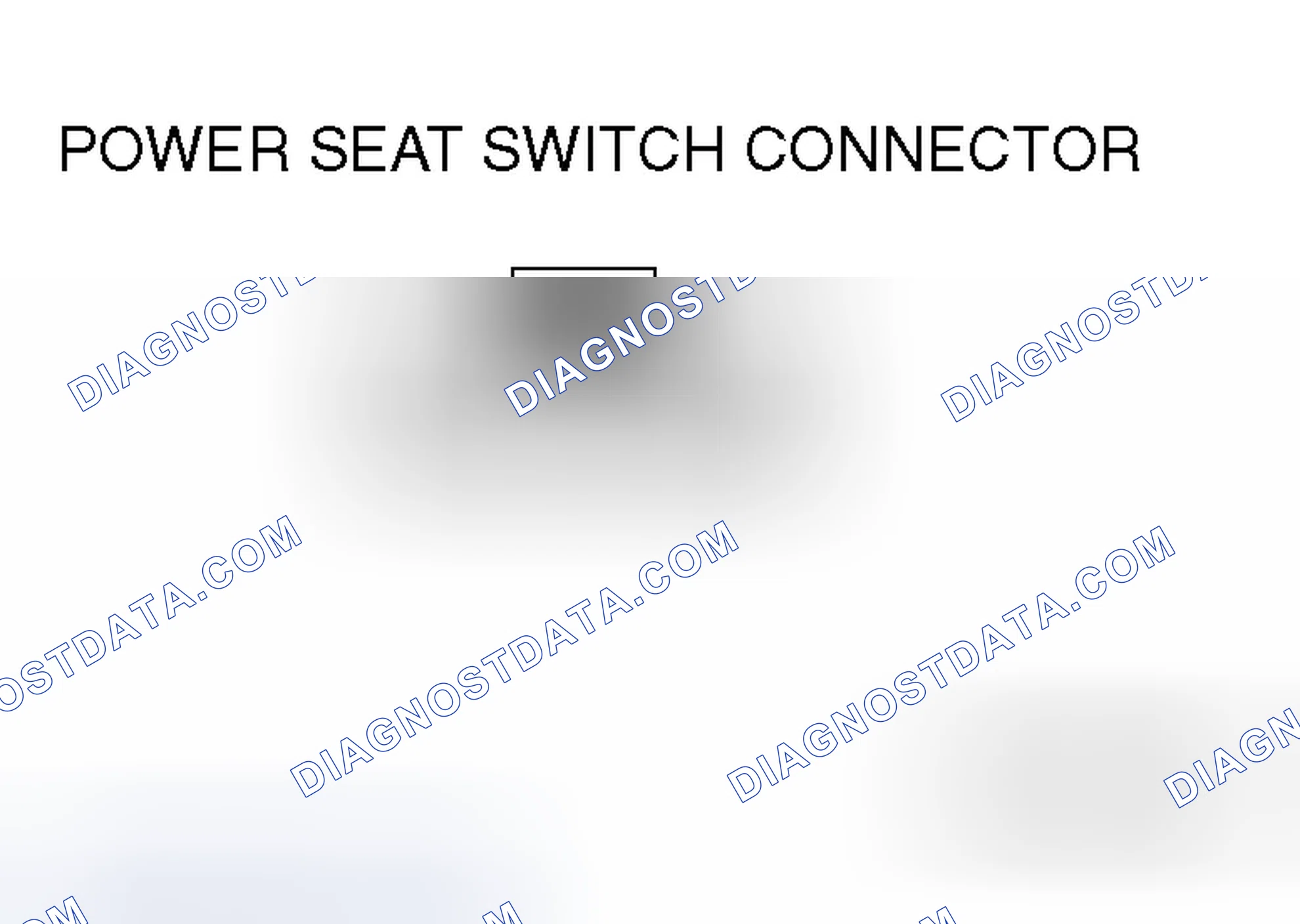 Scheme 81: POWER SEAT SWITCH CONTINUITY CHECK