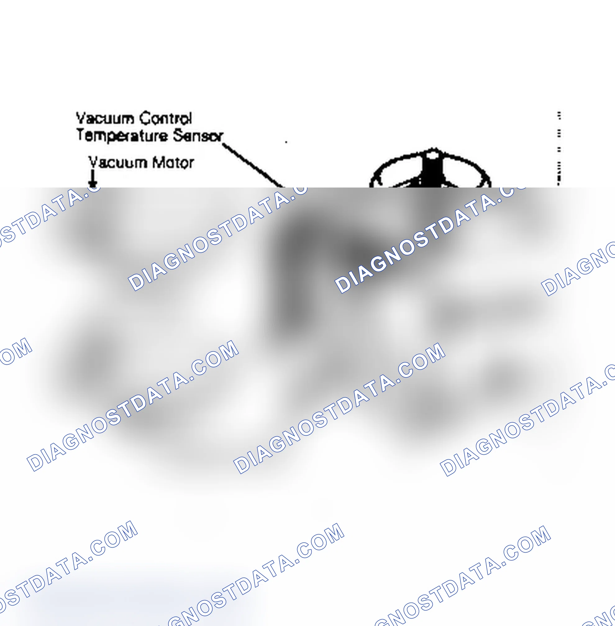 Scheme 50: Thermostatic Air Cleaner Assembly with Temperature Sensor & Vacuum Motor