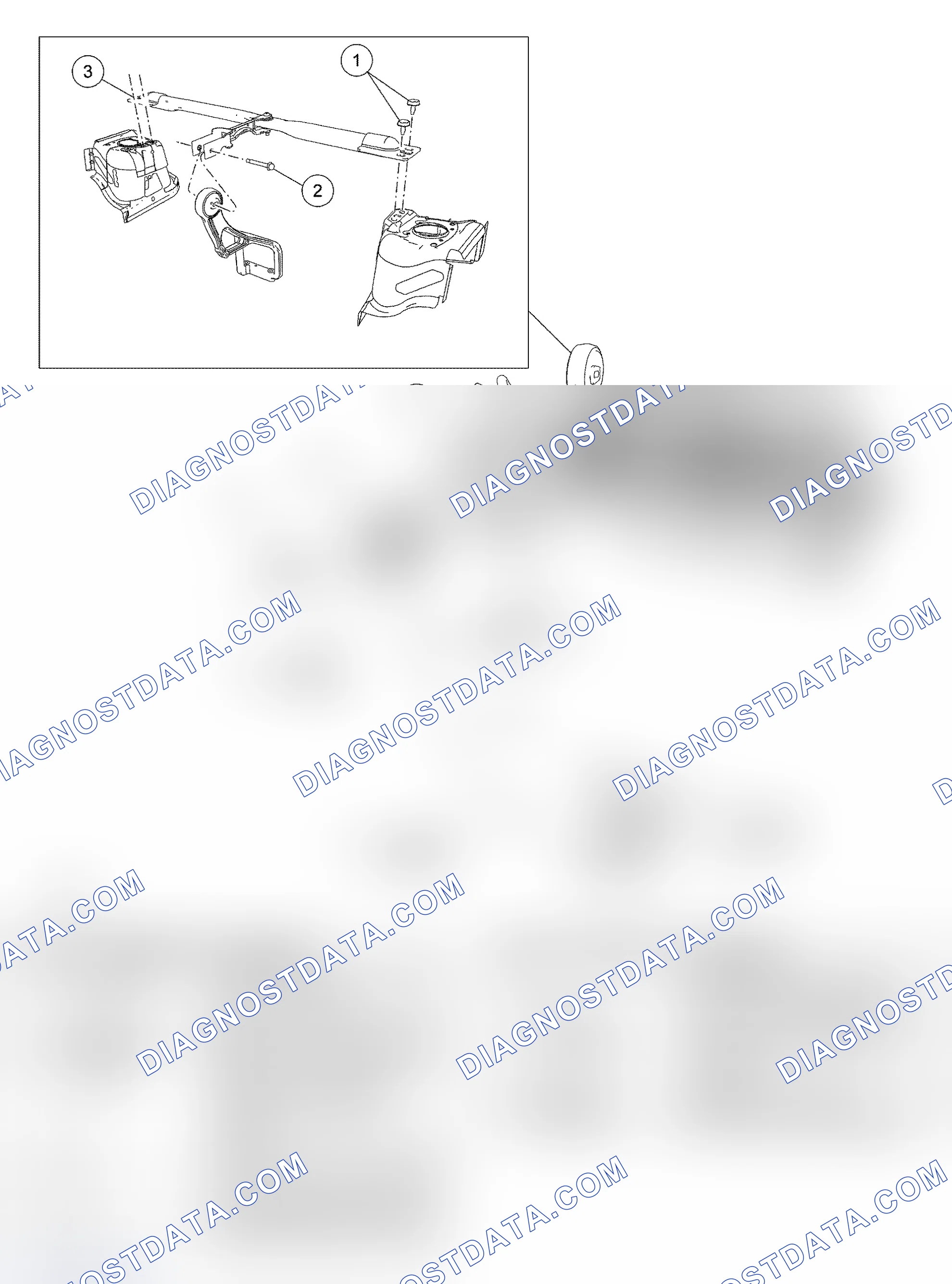 Scheme 1: Exhaust Gas Recirculation (EGR) System Components - Exploded View