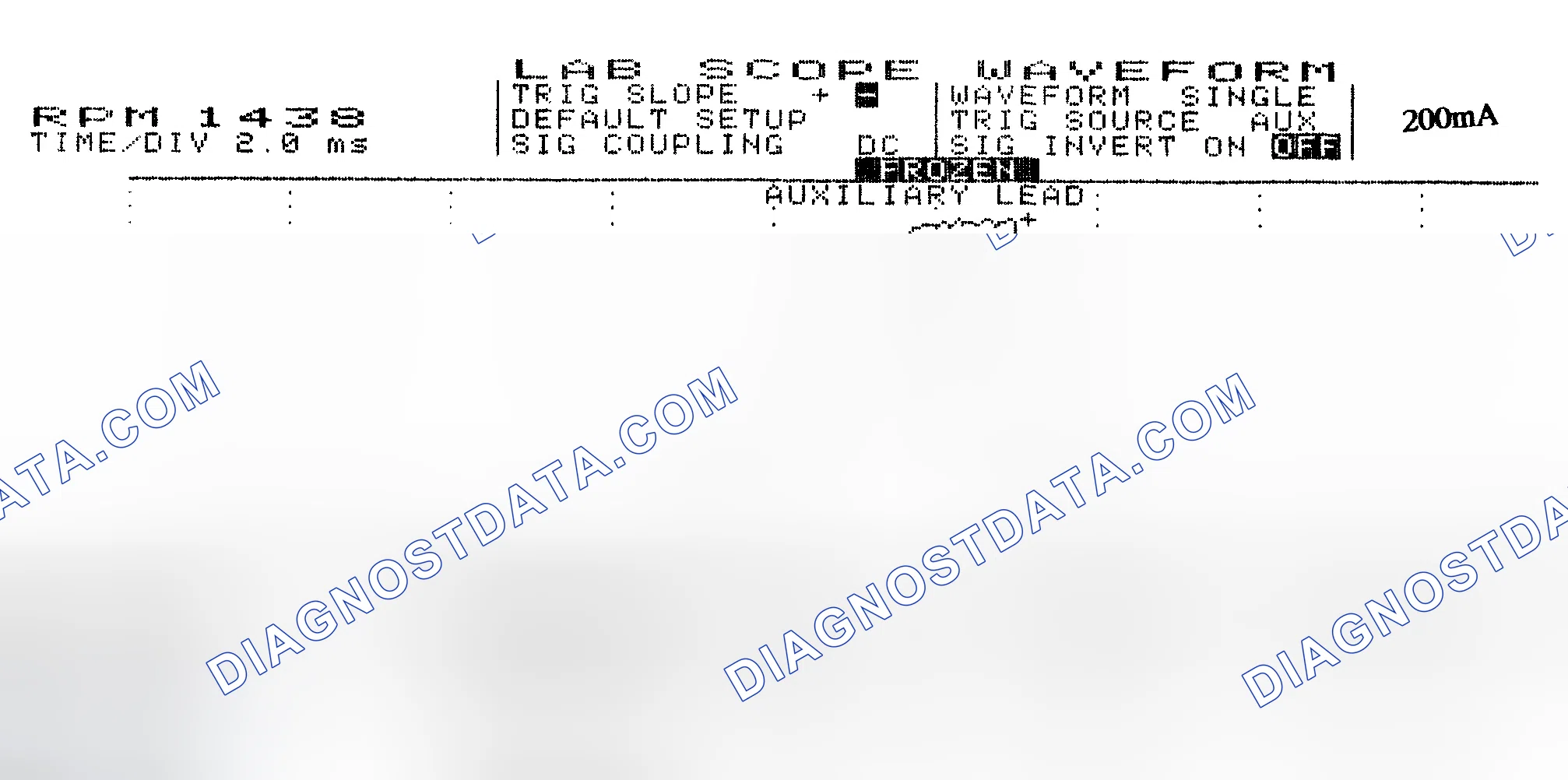 Scheme 15: Single Injector w/Normal Current Flow - Current Pattern