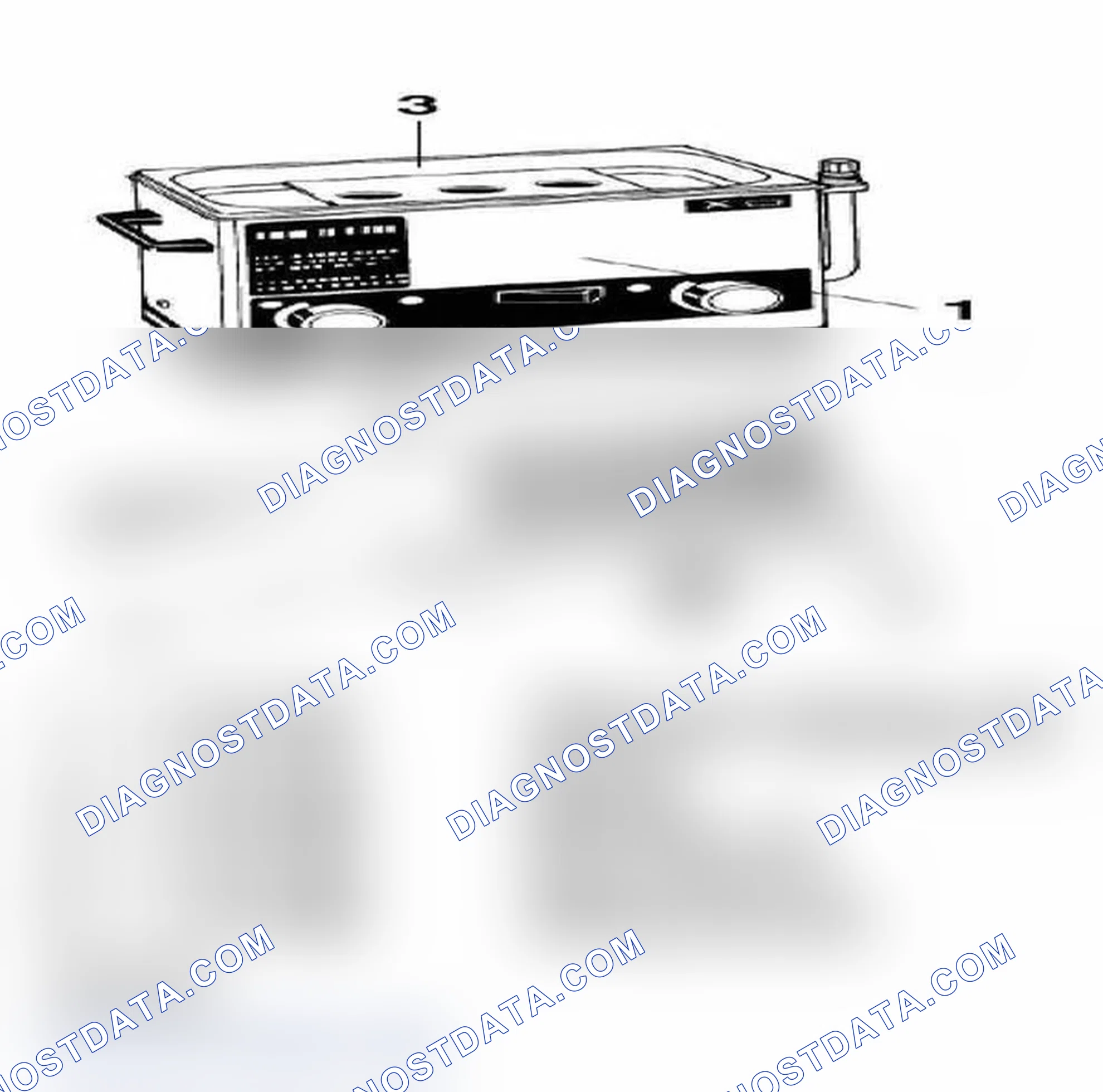 Scheme 303: 13 6 200 Ultrasonic cleaning system