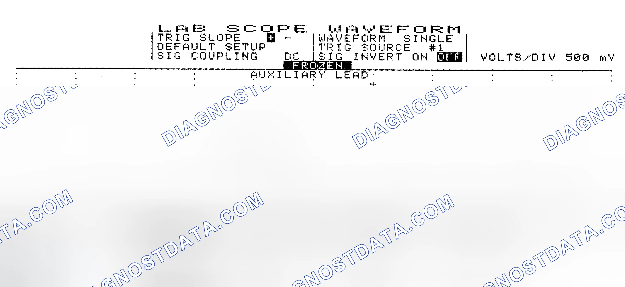 Scheme 10: Single Injector w/Excessive Current Flow - Current Pattern