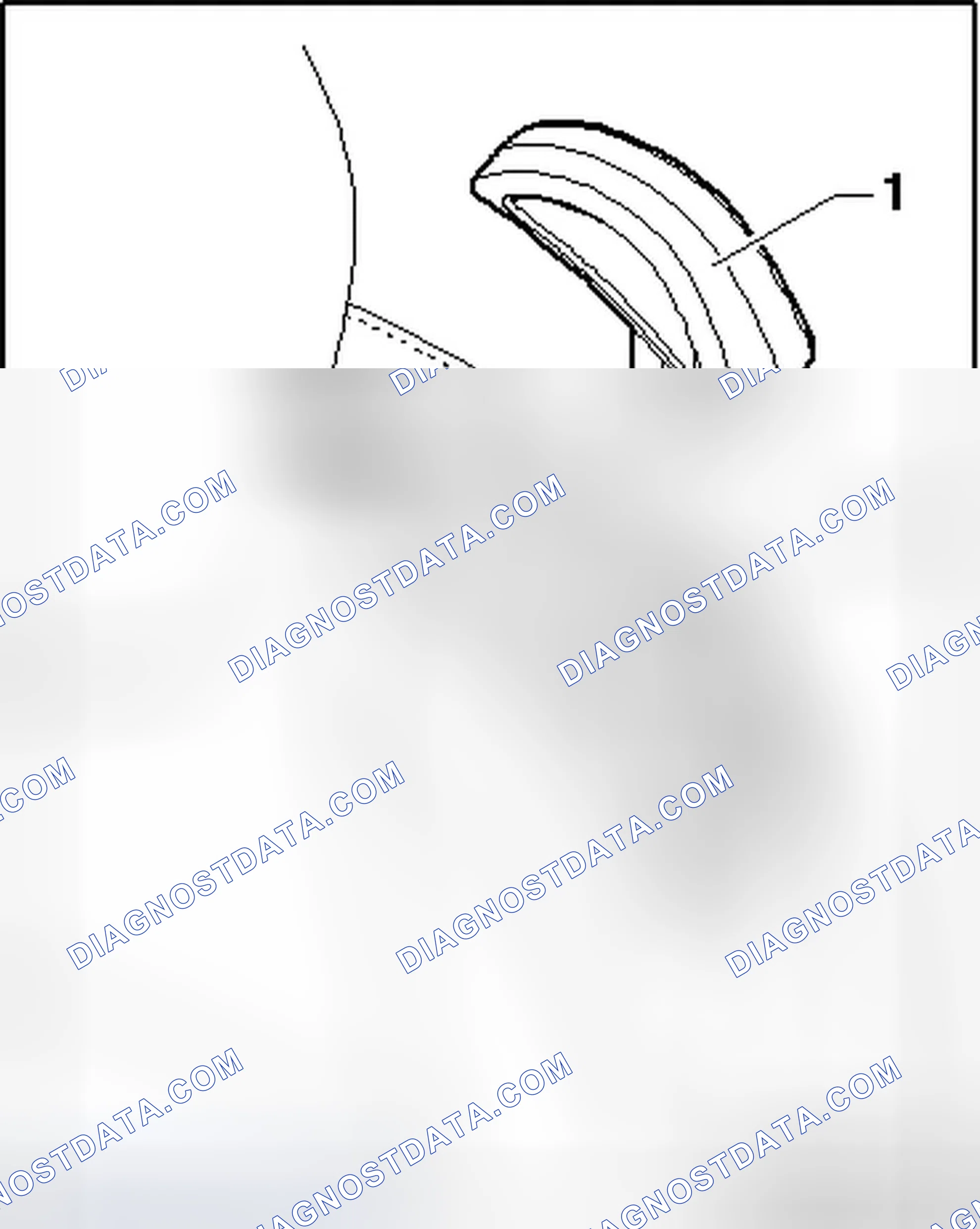 Scheme 44: BACKREST SEAT ADJUSTMENT SWITCH