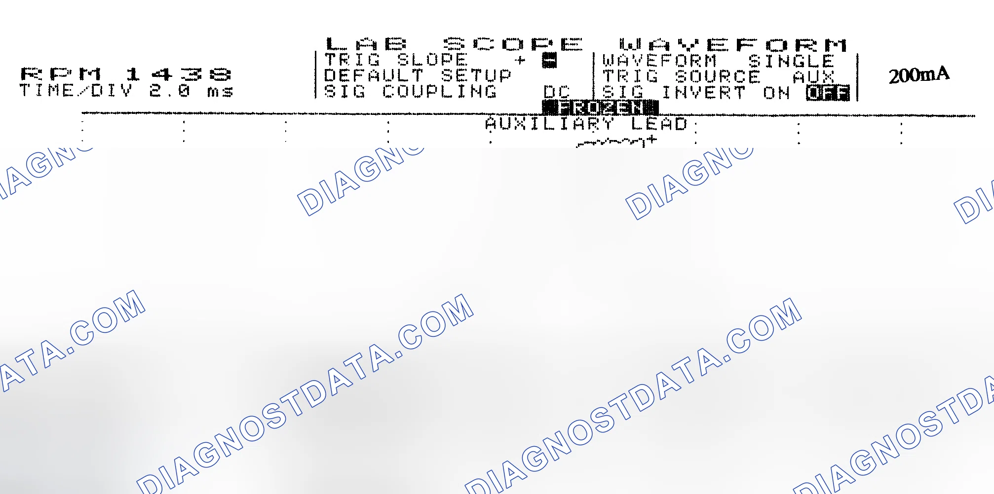 Scheme 15: Single Injector w/Normal Current Flow - Current Pattern